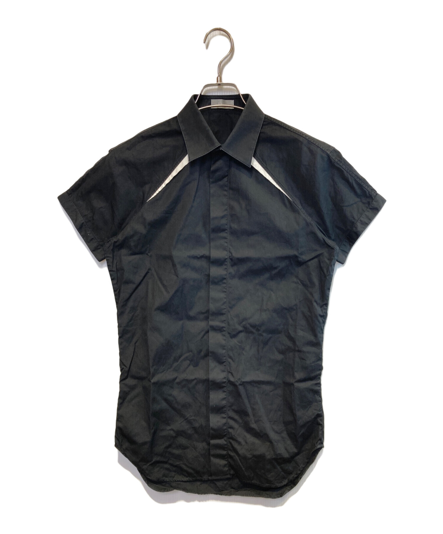 中古・古着通販】Dior (ディオール) 半袖シャツ ブラック サイズ:37 
