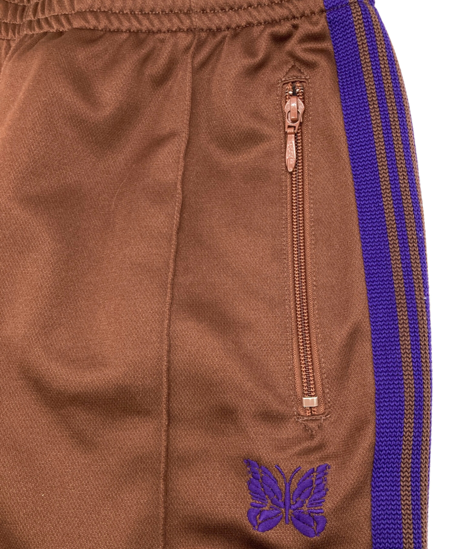 中古・古着通販】Needles (ニードルズ) Narrow Track Pant ブラウン