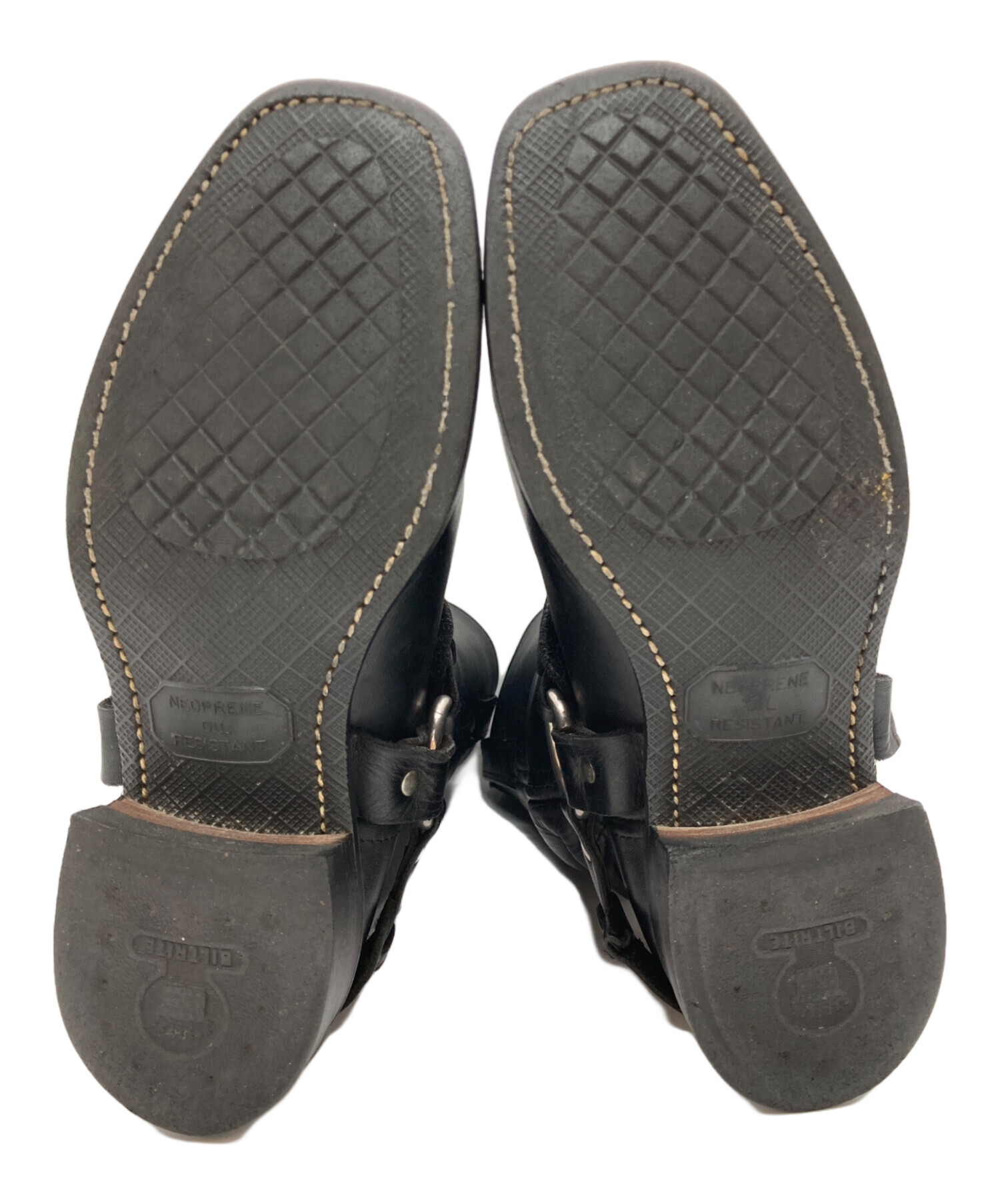 中古・古着通販】FRYE (フライ) ENGINEER Boots ブラック サイズ:7 1