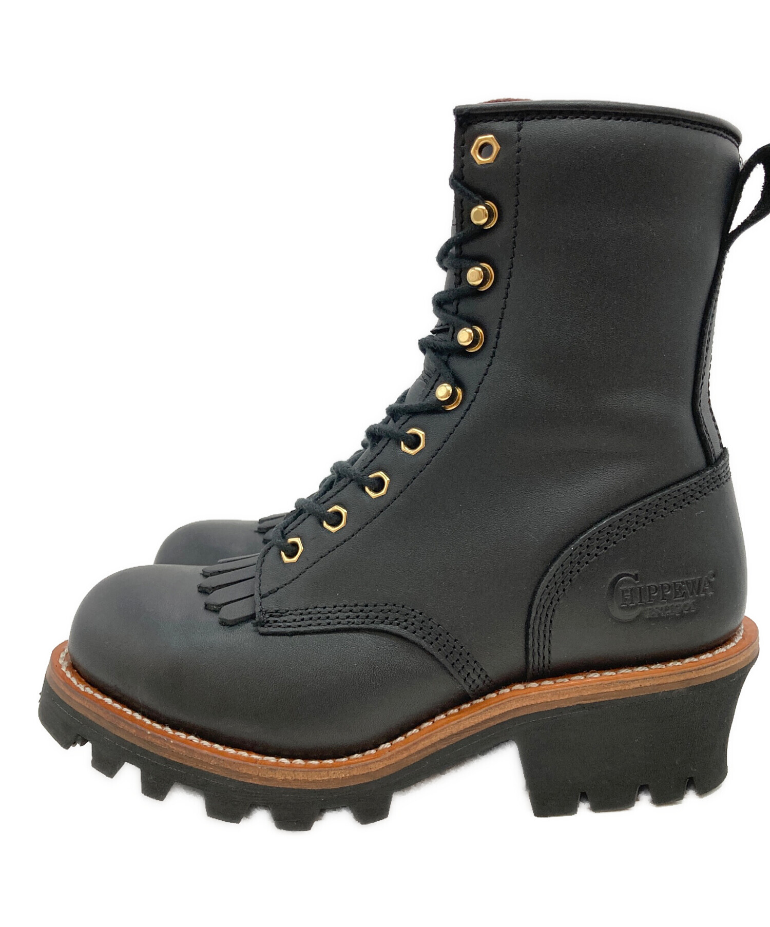 中古・古着通販】CHIPPEWA (チペワ) スチールトゥロガーブーツ6/MYF