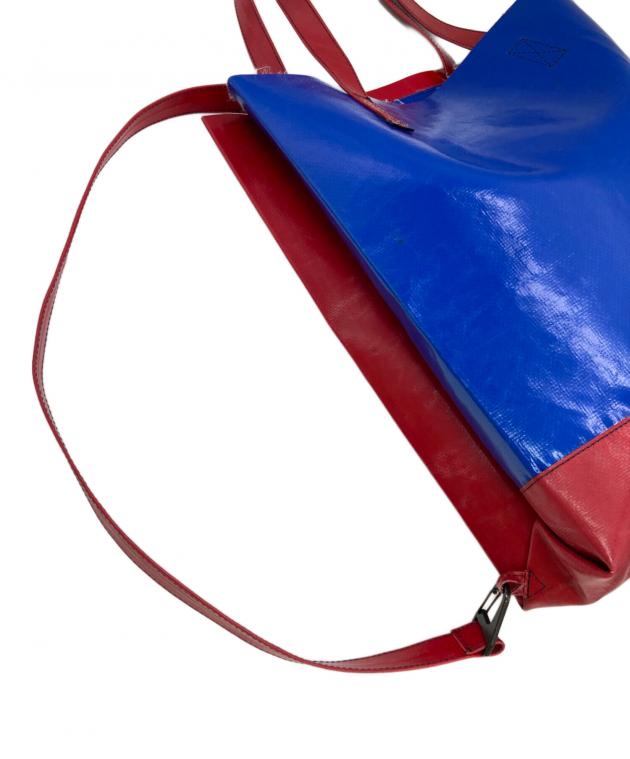 中古・古着通販】FREITAG (フライターグ) Julien レッド×ブルー