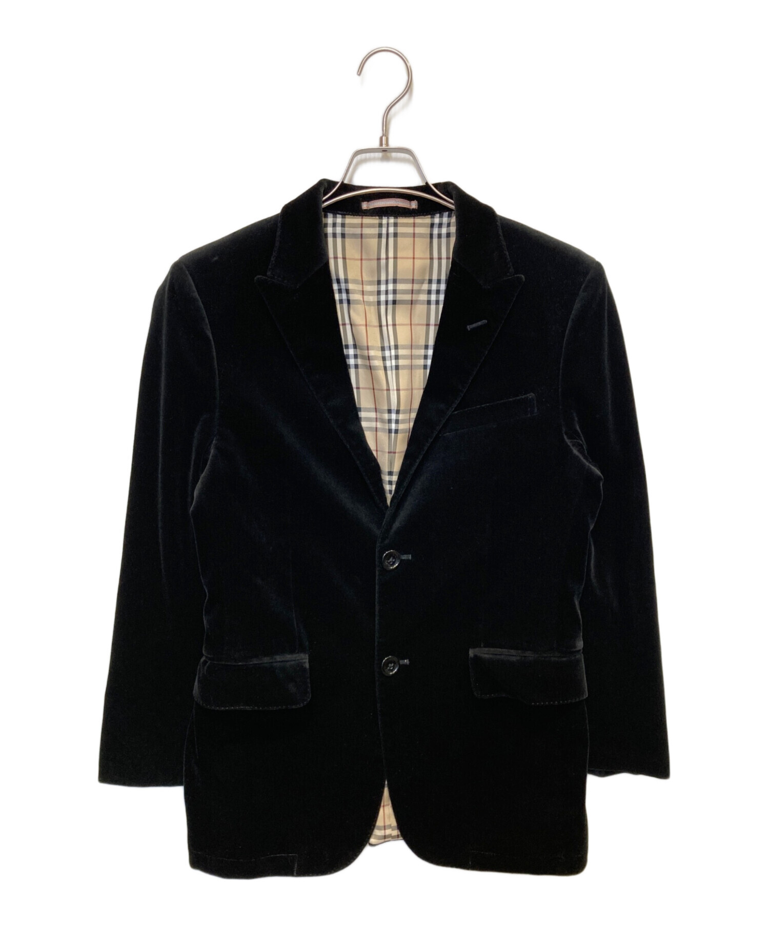 FROM JAPAN様BURBERRY　BLACKLABEL　ベルベットブルゾン 中古・古着通販】BURBERRY BLACK LABEL (バーバリーブラックレーベル