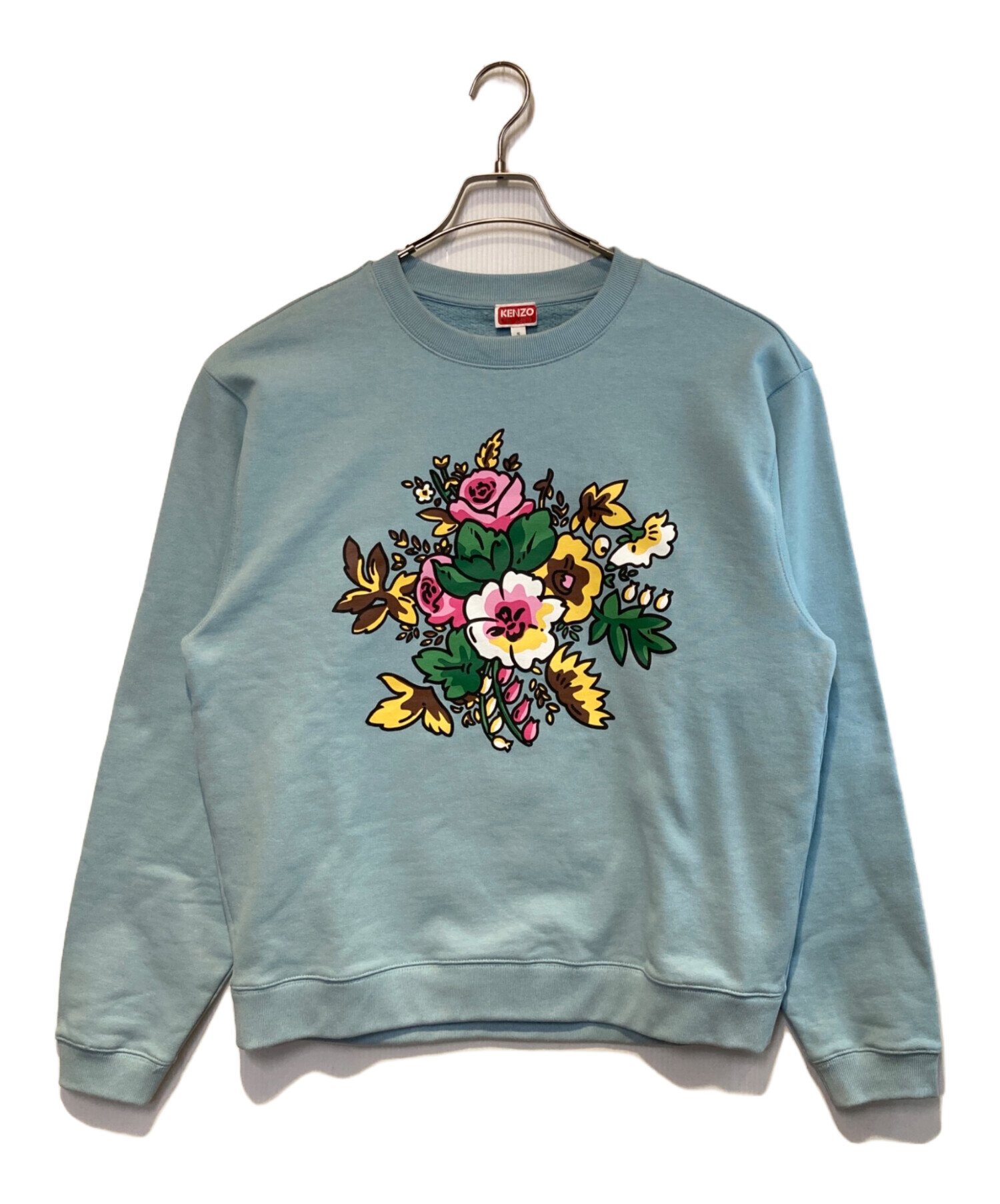 中古・古着通販】KENZO (ケンゾー) Bouquet Classic Crew Sweat スカイ