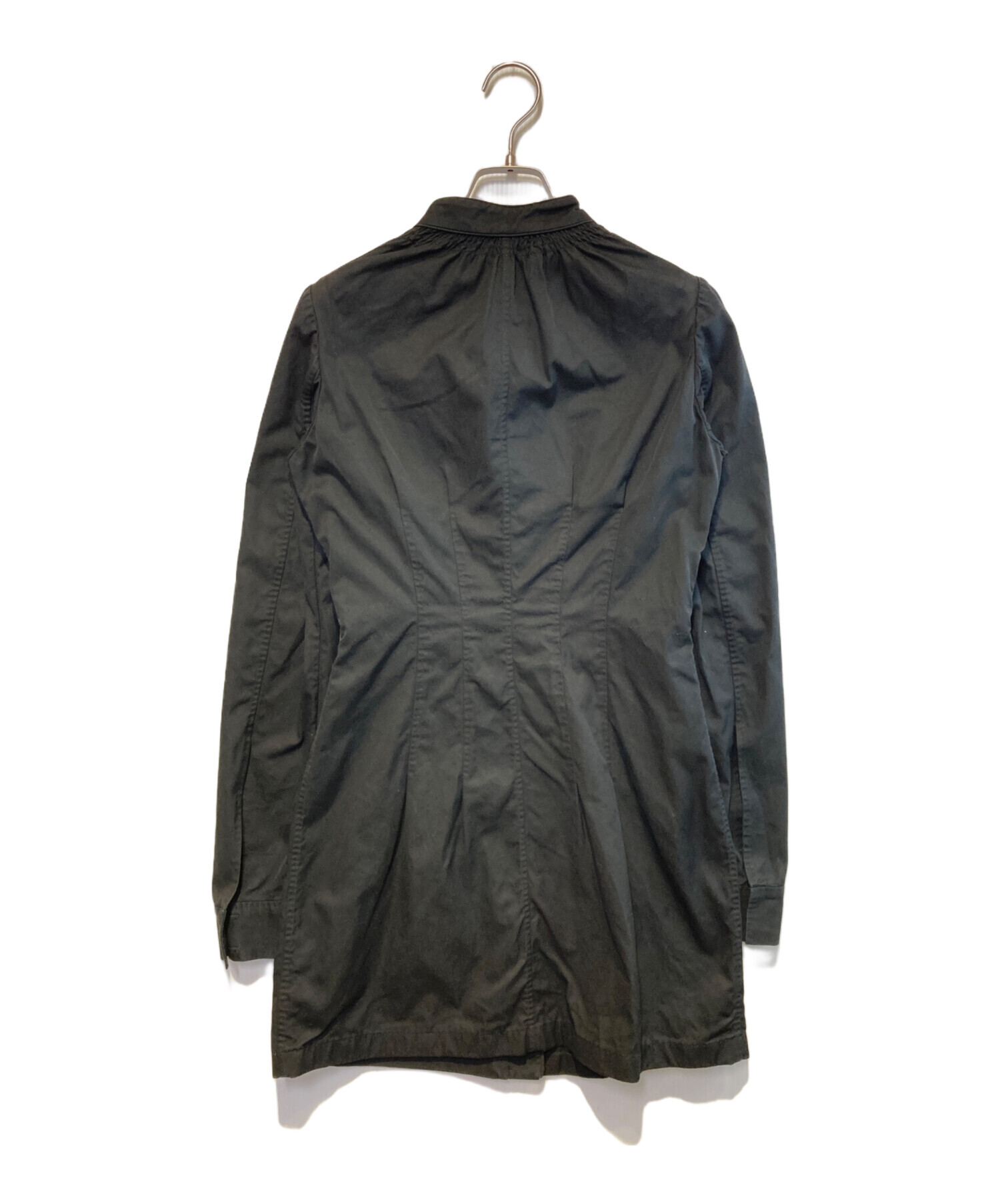 中古・古着通販】GUCCI (グッチ) スタンドカラーギャザーコート 