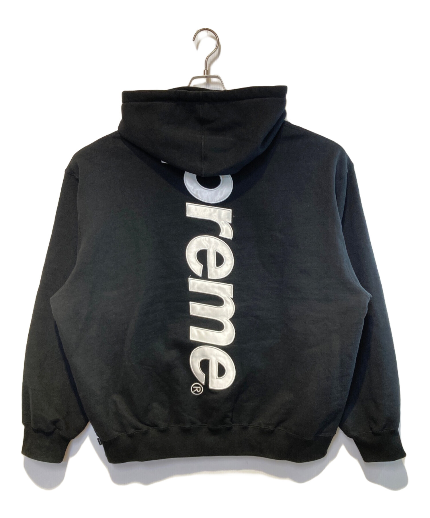 中古・古着通販】SUPREME (シュプリーム) SATIN APPLIQUE HOODED 