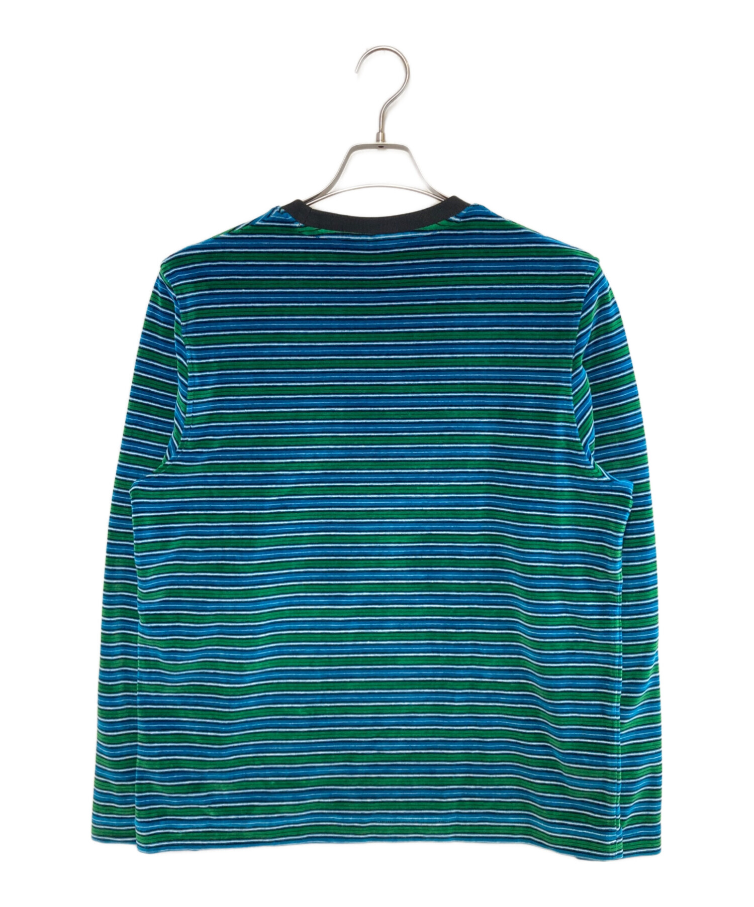 中古・古着通販】maison kitsune (メゾンキツネ) STRIPED VELVET LONG