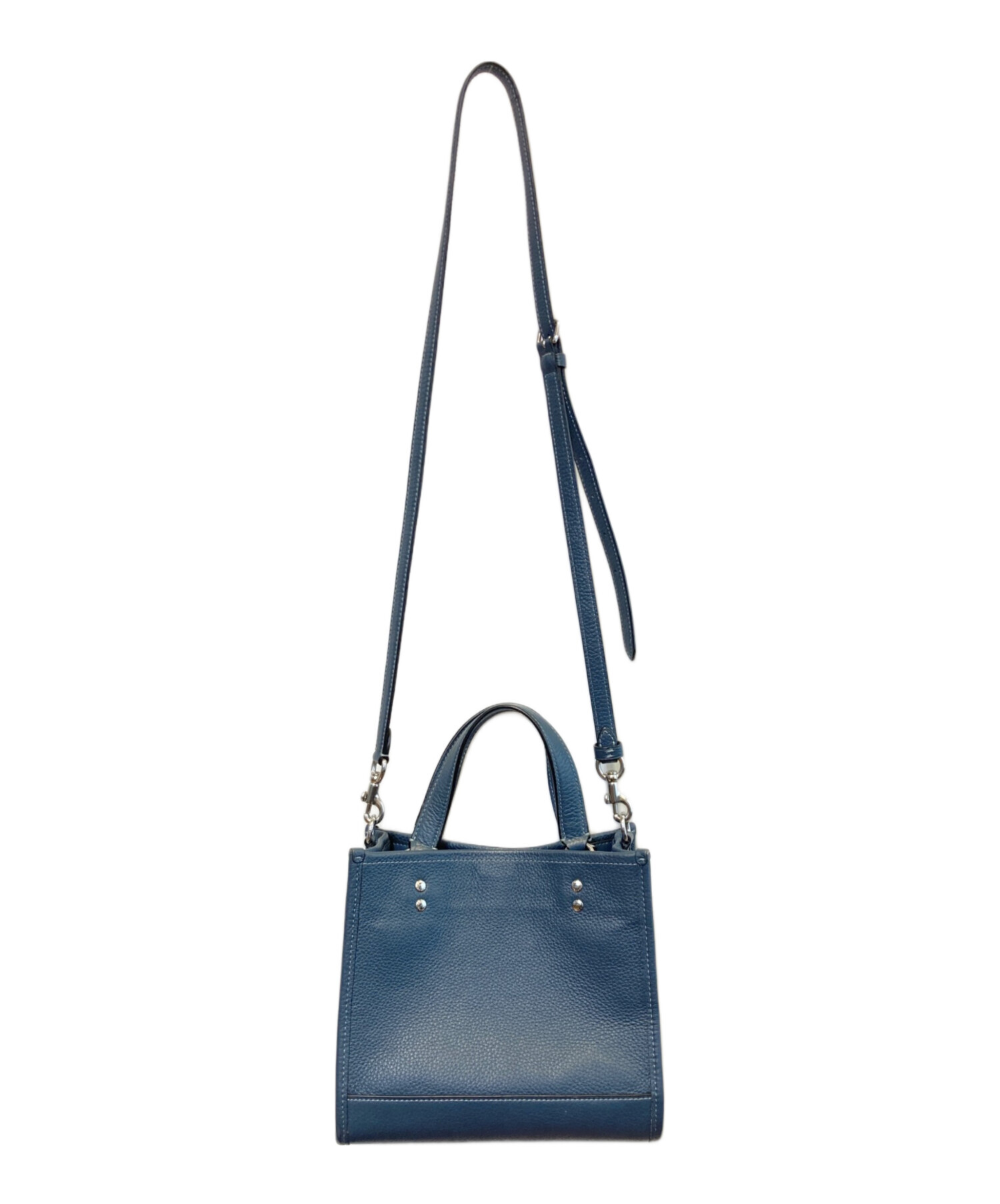 中古・古着通販】COACH (コーチ) デンプシー トート22 ネイビー