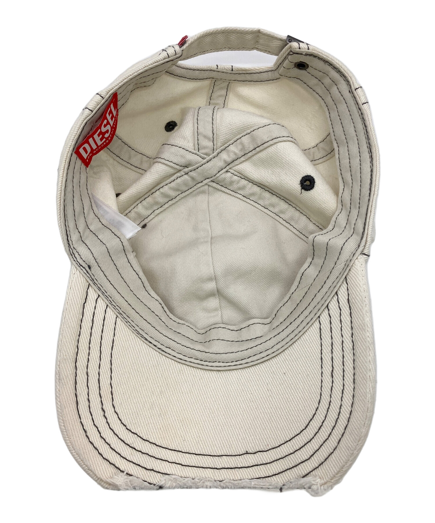中古・古着通販】DIESEL (ディーゼル) C-FENIXキャップ ホワイト