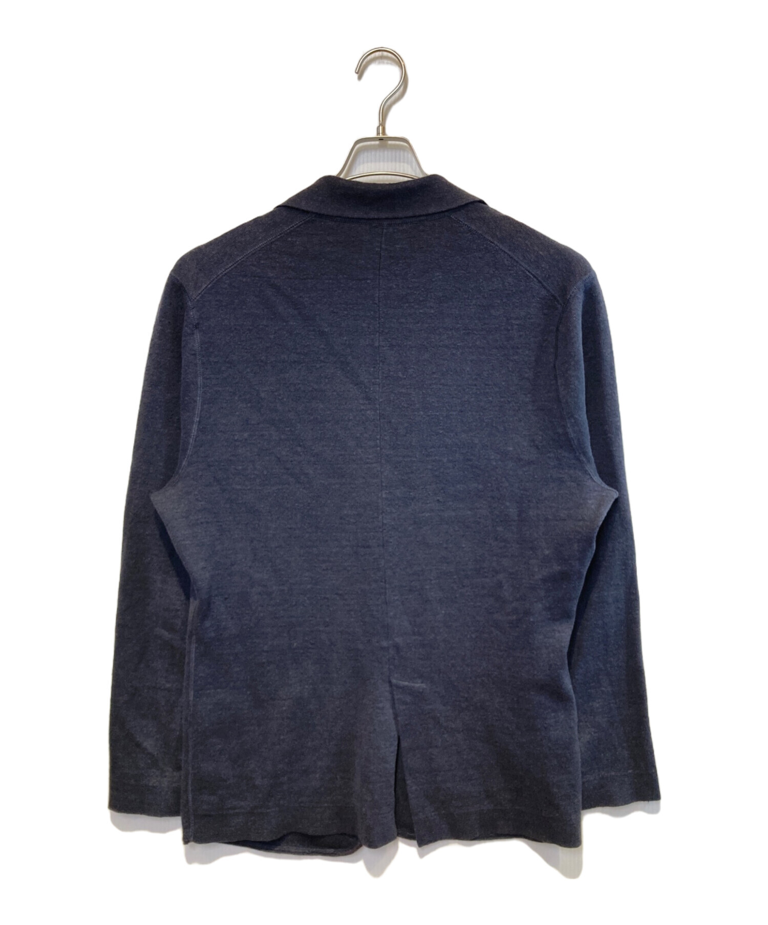 中古・古着通販】PAUL SMITH (ポールスミス) ニットジャケット グレー 