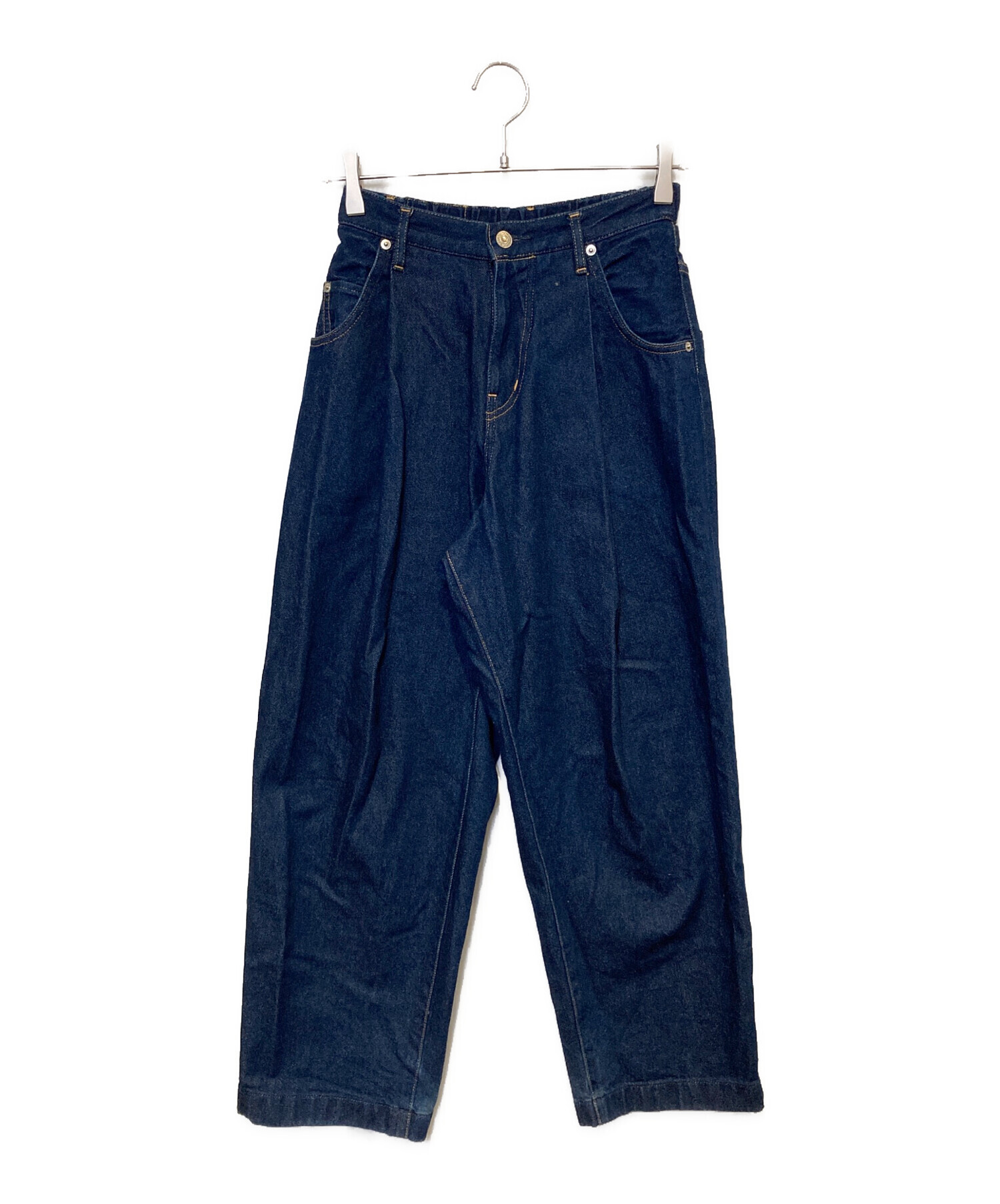 中古・古着通販】NEON SIGN (ネオンサイン) Wide denim slacks 