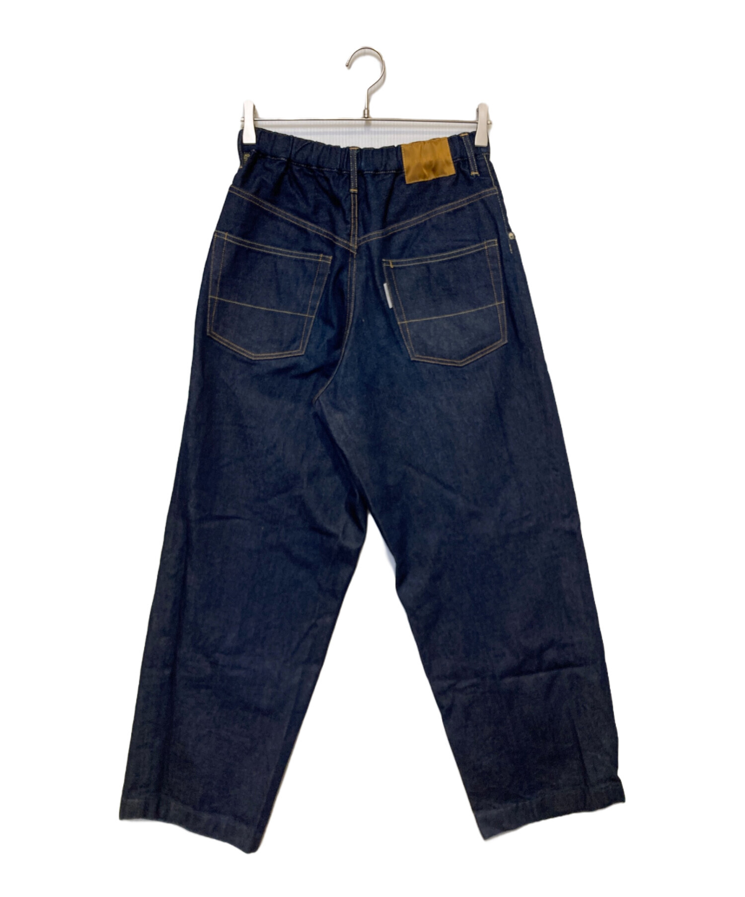 【米津玄師 着用】NEON SIGN DOUBLE SLACKS 中古・古着通販】NEON SIGN (ネオンサイン) Wide Denim Slacks