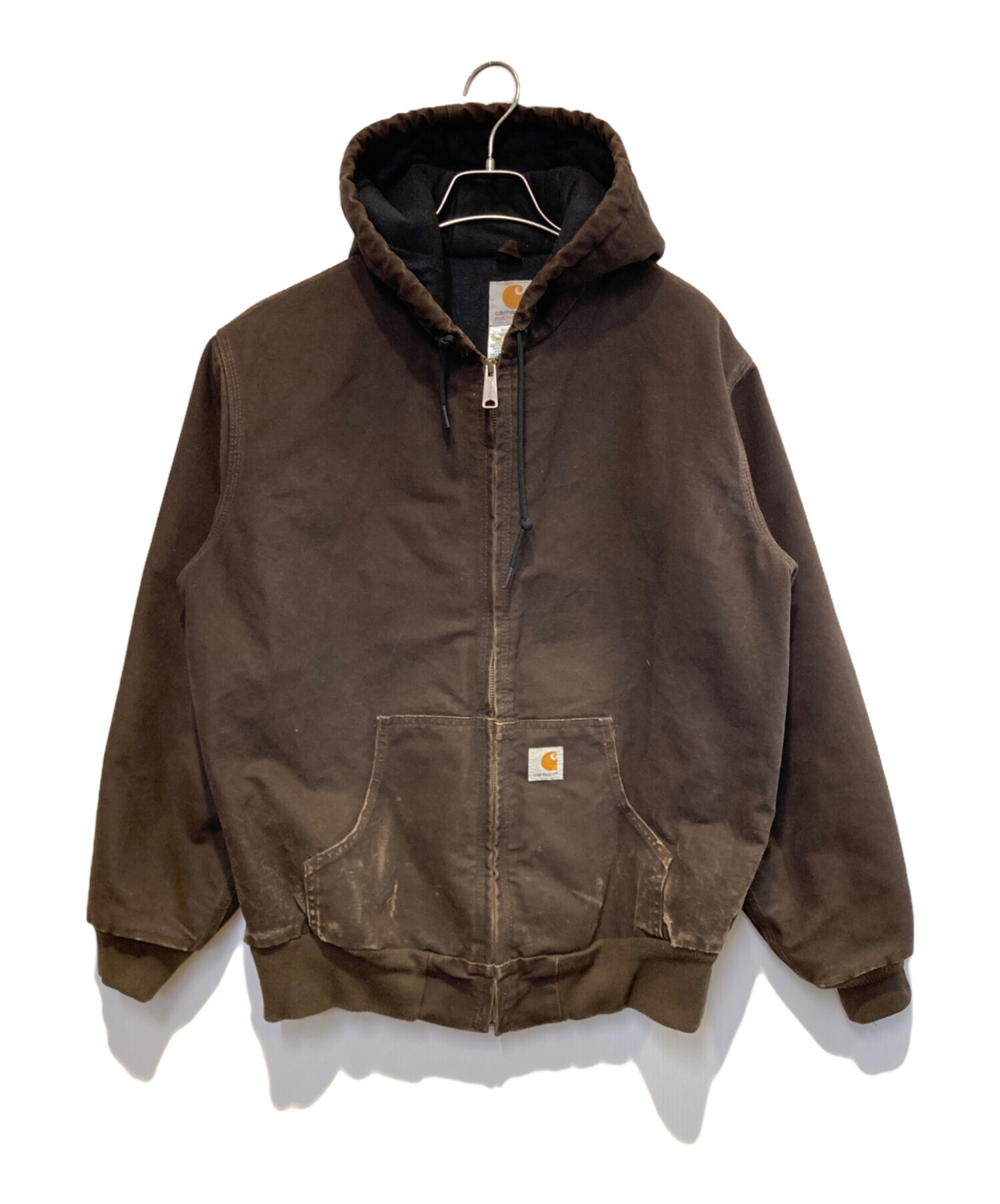 【古着】Carhartt アクティブジャケット　ダークブラウン L 中古・古着通販】CarHartt (カーハート) アクティブジャケット