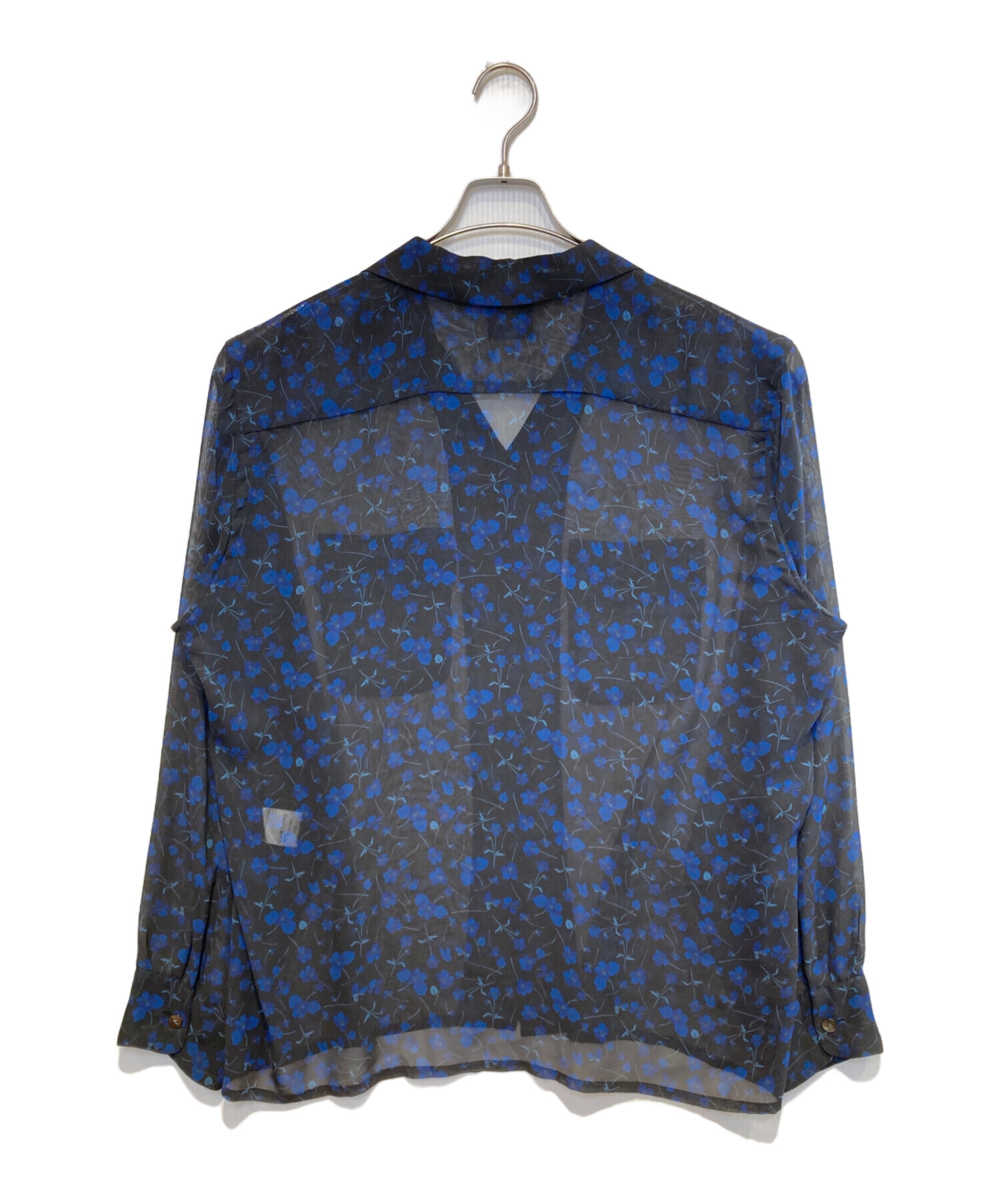 中古・古着通販】Needles (ニードルズ) Classic Shirt -Poly Chiffon 中古・古着通販】Needles (ニードルズ) Classic Shirt -Poly Chiffon
