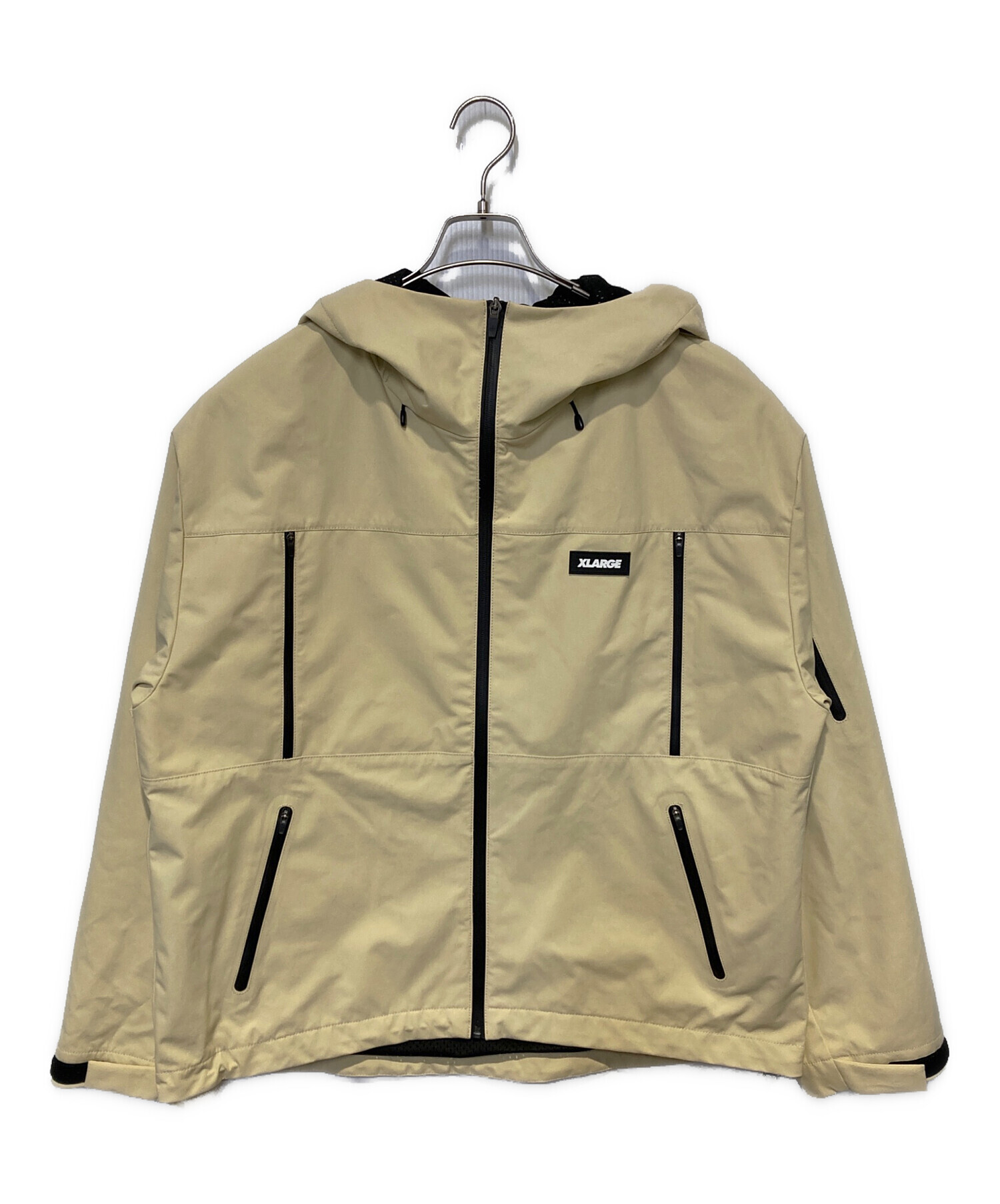 中古・古着通販】X-LARGE (エクストララージ) 3 LAYER JACKET ベージュ 