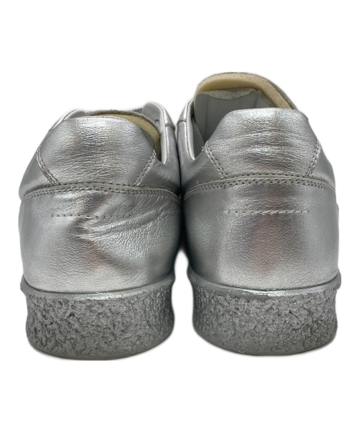 最終値下げ Maison Margiela フラットシューズ 36 シルバー 中古・古着通販】MM6 Maison Margiela (エムエムシックスメゾン