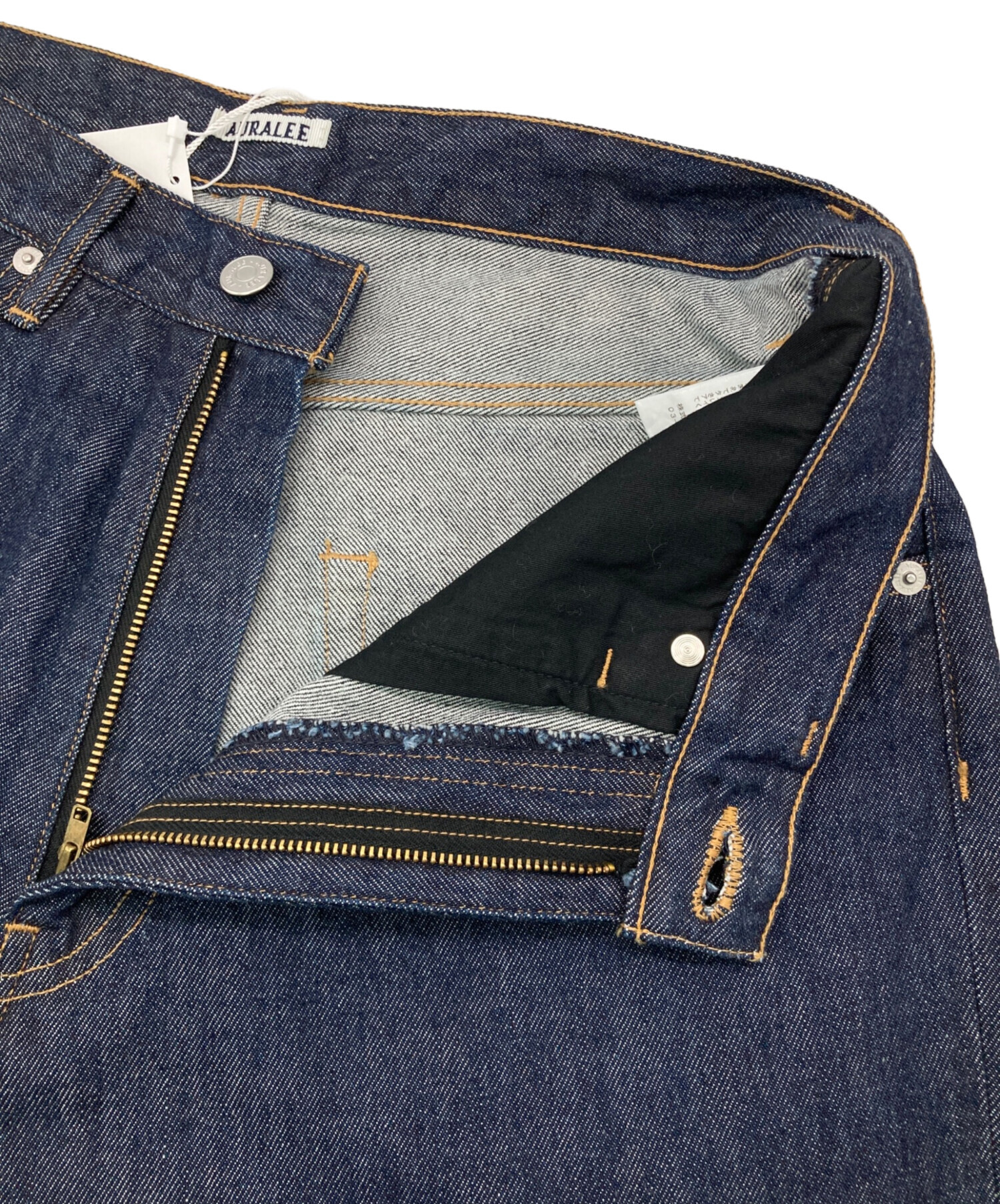 中古・古着通販】AURALEE (オーラリー) HARD-TWIST-DENIM-WIDE 