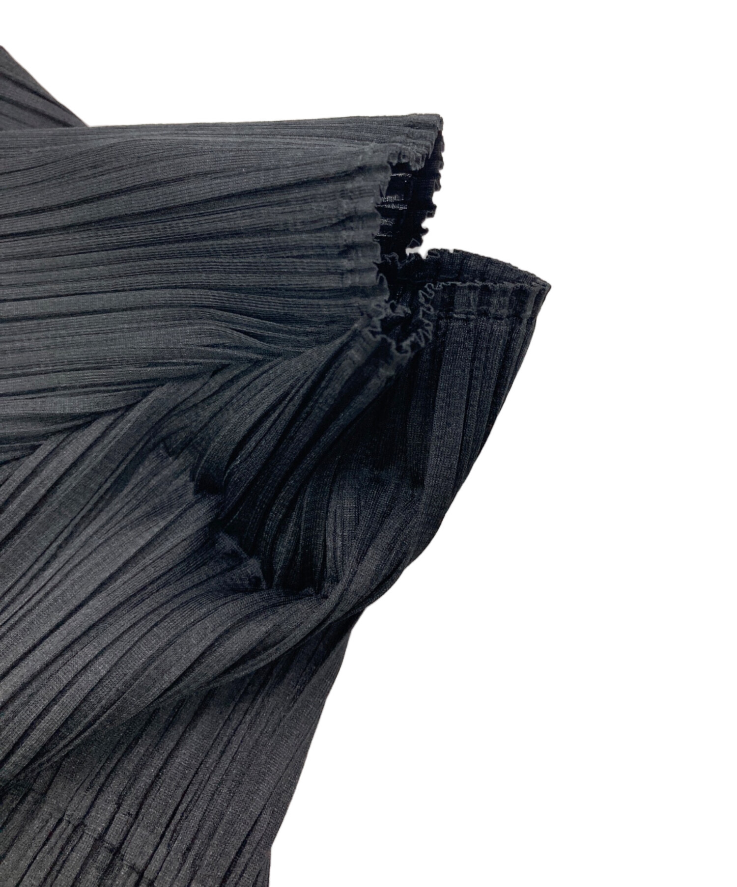 PLEATS PLEASE　プリーツボレロ　黒　レース 中古・古着通販】PLEATS PLEASE (プリーツプリーズ) 1B変形切替