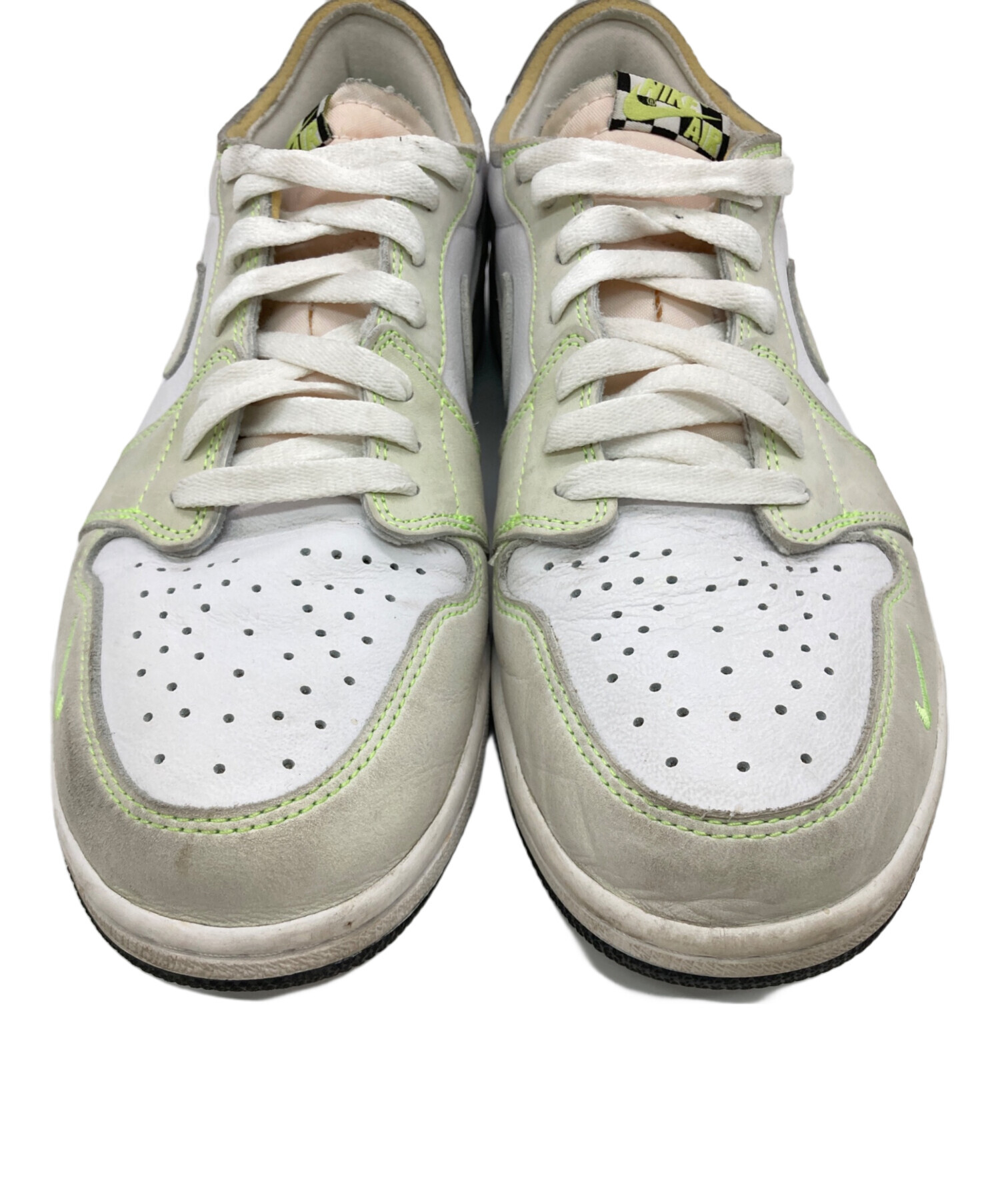 中古・古着通販】NIKE (ナイキ) AIR JORDAN 1 LOW OG ホワイト 