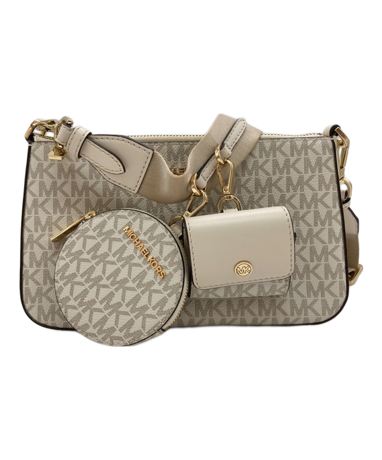 中古・古着通販】MICHAEL KORS (マイケル・コース) モノグラム 2way 