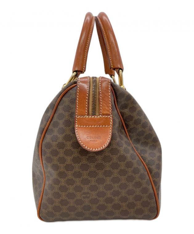 中古・古着通販】CELINE (セリーヌ) マカダム柄スモールボストンバッグ