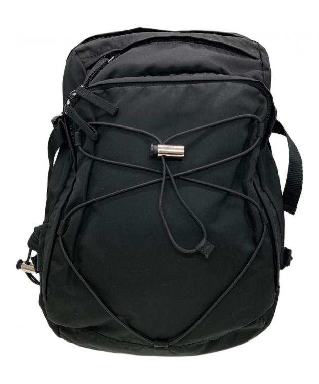 中古・古着通販】PRADA (プラダ) ナイロンバックパック ブラック 中古・古着通販】PRADA (プラダ) ナイロンバックパック ブラック