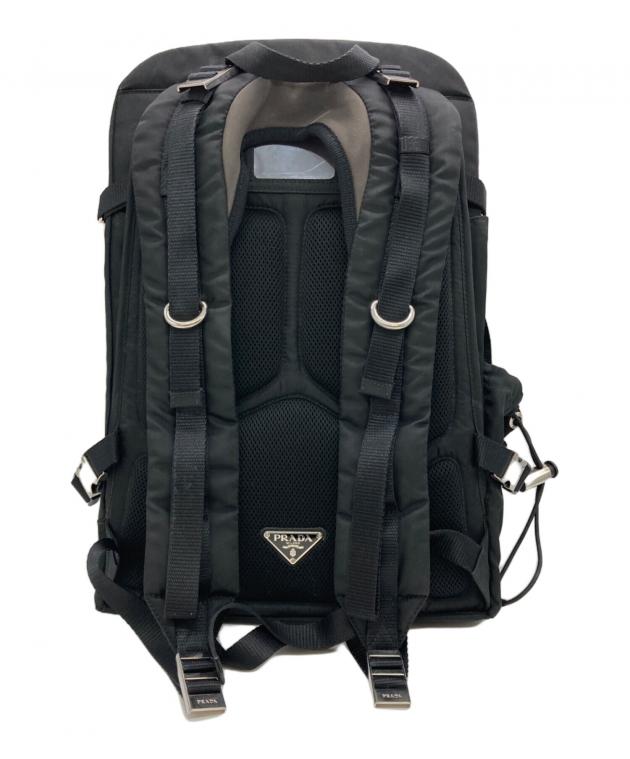 中古・古着通販】PRADA (プラダ) ナイロンバックパック ブラック