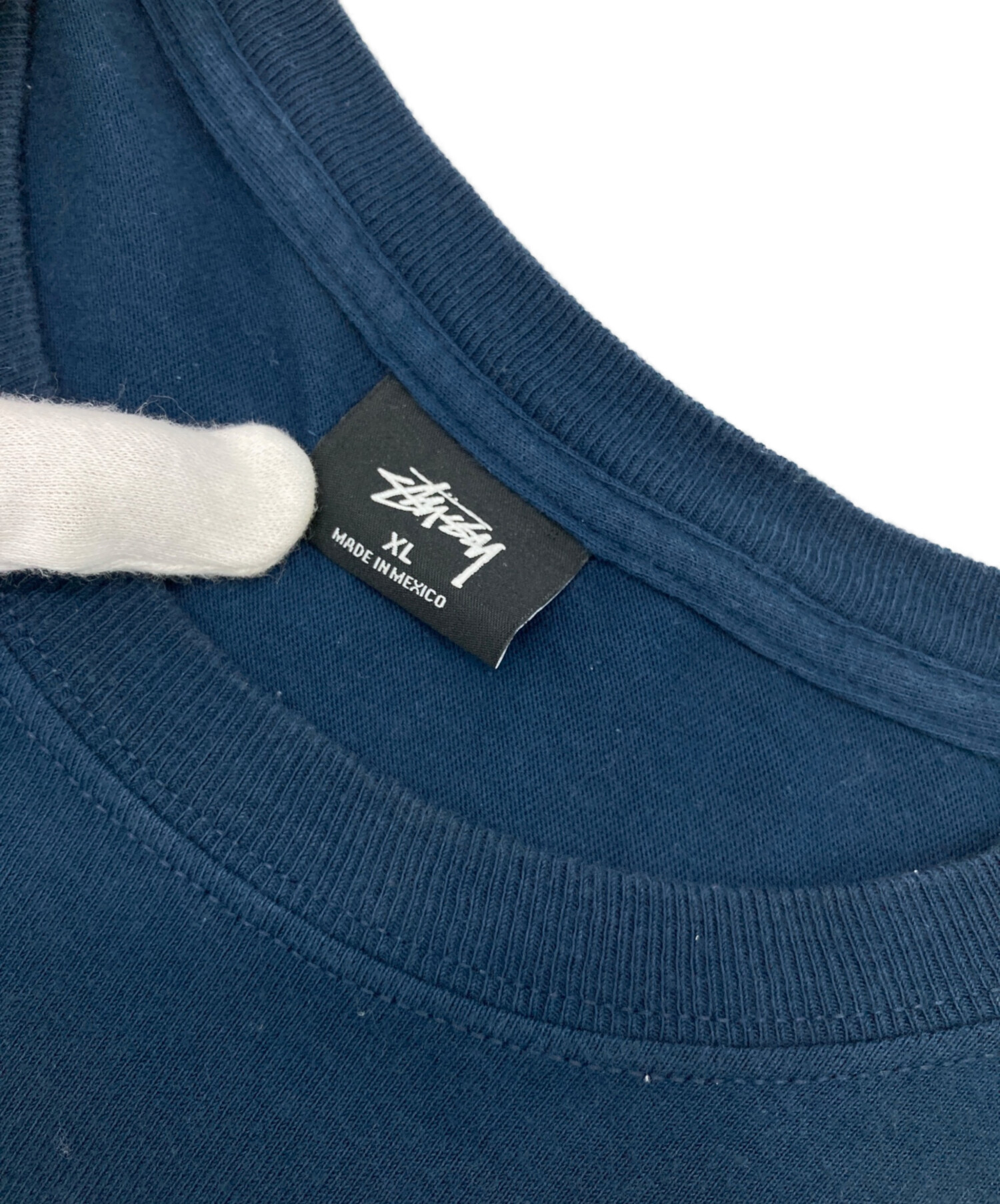 中古・古着通販】stussy (ステューシー) プリントカットソー ネイビー