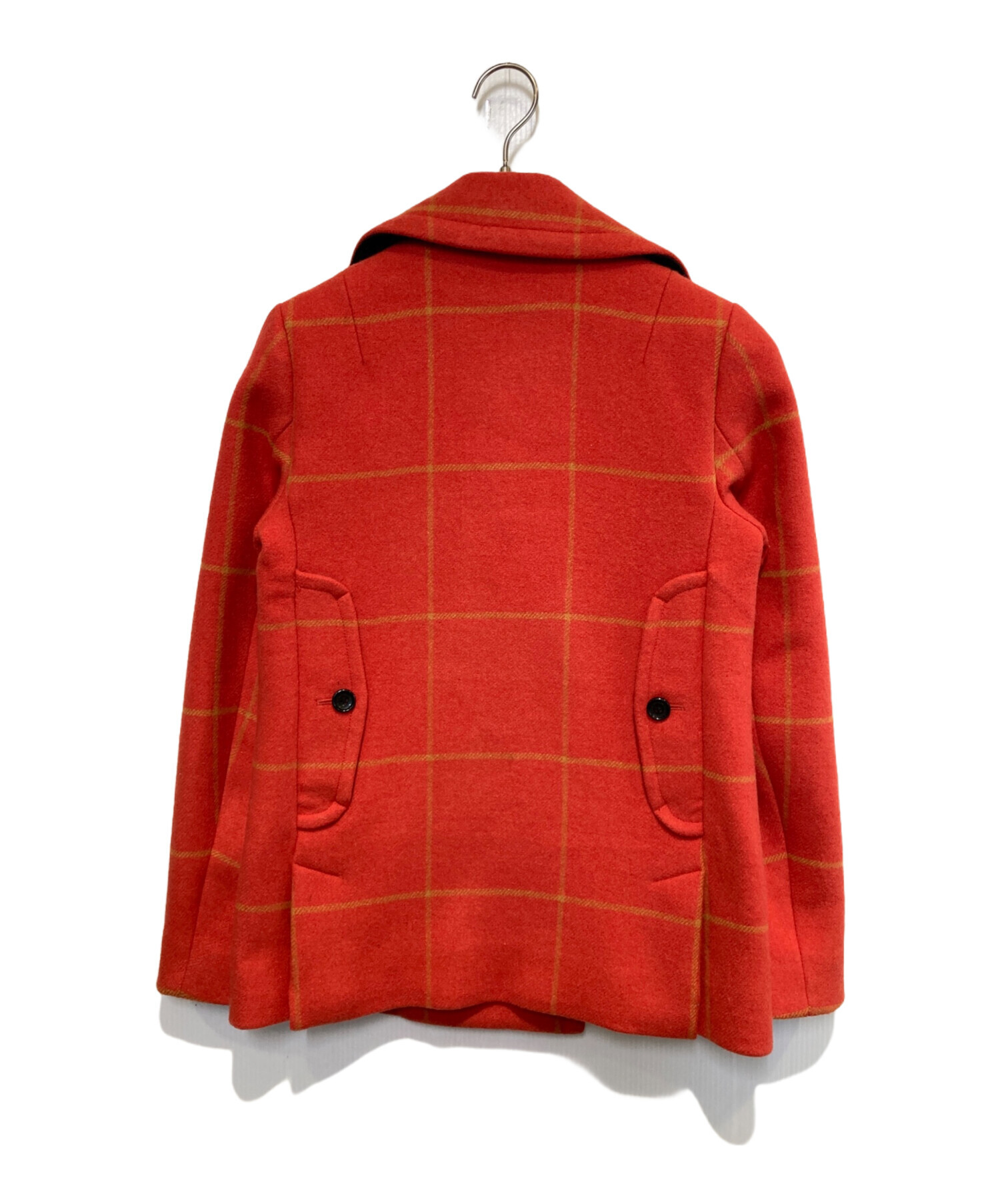 coach Pコート 中古・古着通販】COACH (コーチ) Pコート オレンジ サイズ:XS