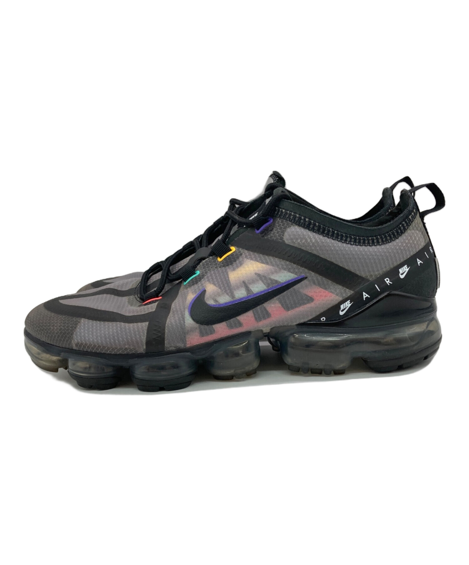 中古・古着通販】NIKE (ナイキ) AIR VAPORMAX 2019 SE ブラック×グレー 