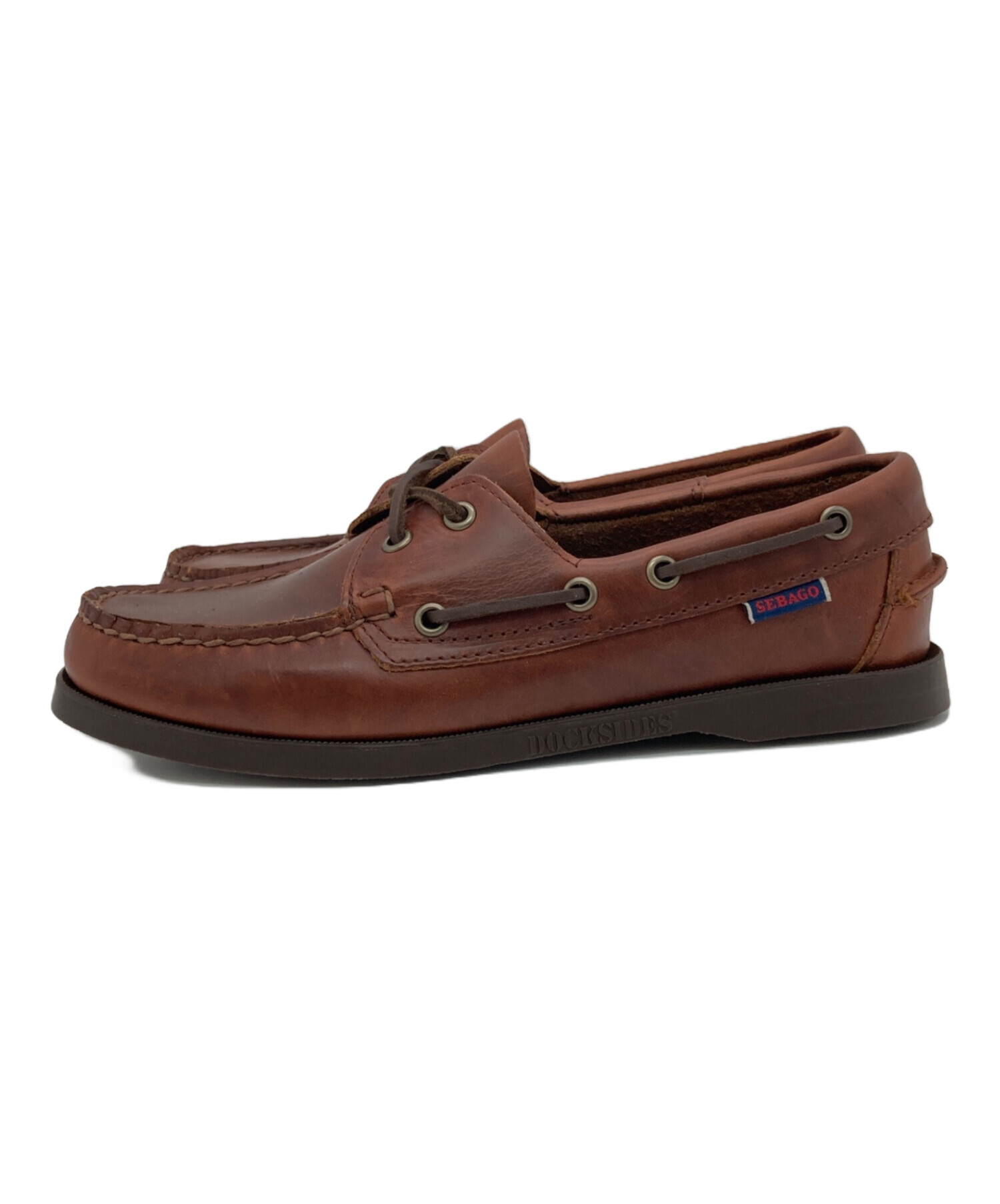 中古・古着通販】SEBAGO (セバゴ) デッキシューズ ブラウン サイズ