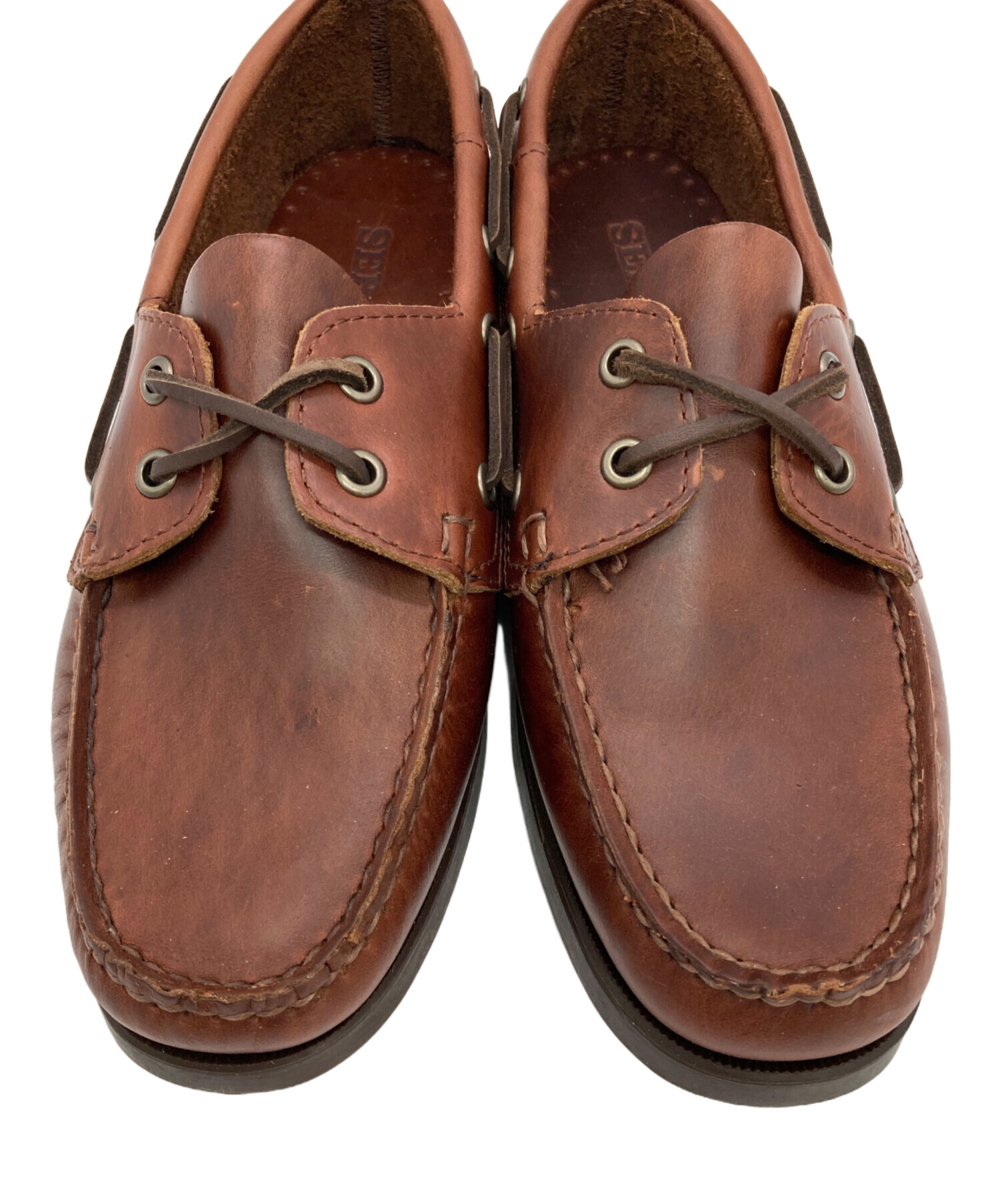 中古・古着通販】SEBAGO (セバゴ) デッキシューズ ブラウン サイズ
