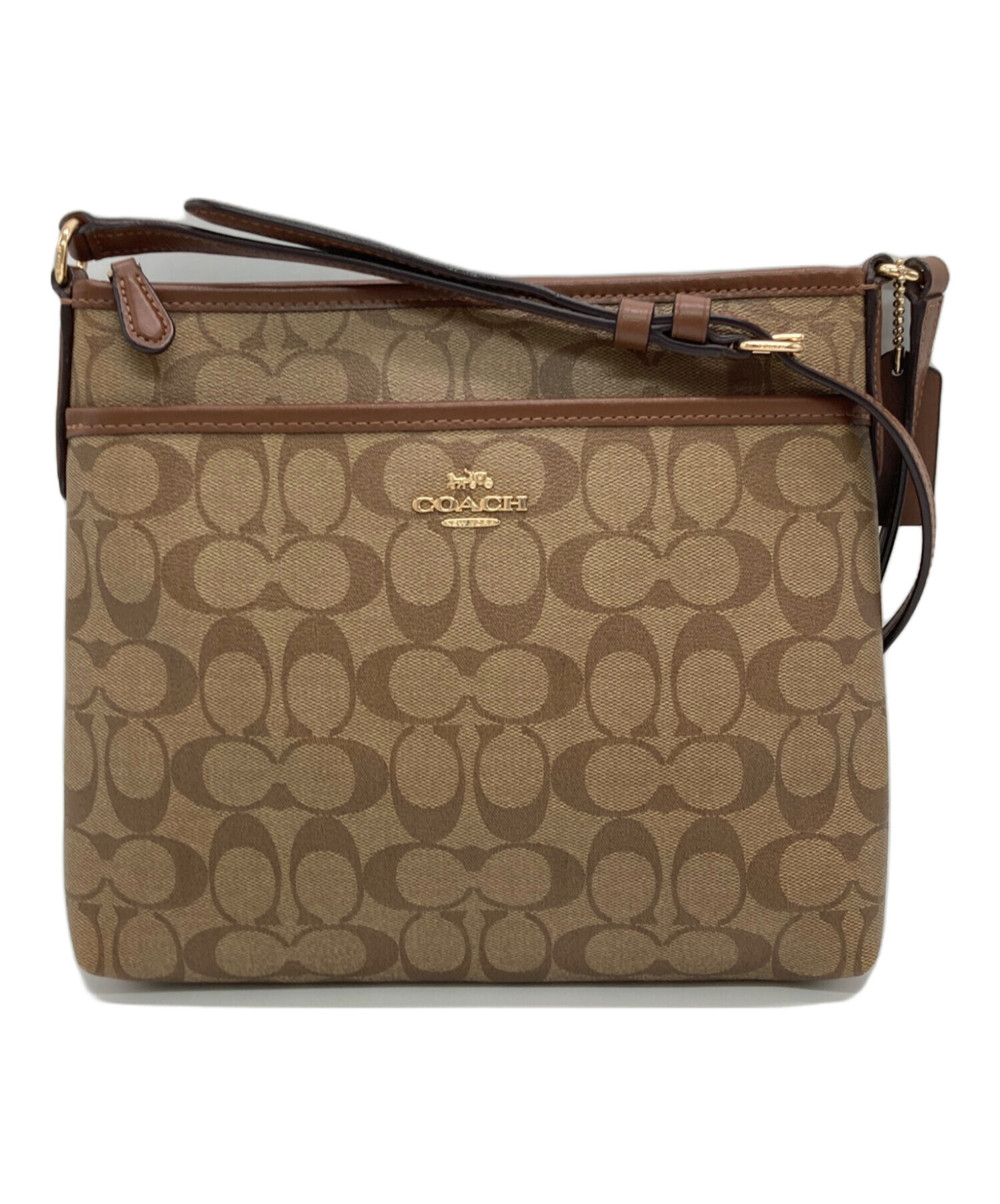 コーチ COACH 9060 ブラウン バッグ ショルダーバッグ レディース 送料無料 【中古】【あす楽】 COACH - コーチ COACH 9060 ブラウン バッグ ショルダーバッグ