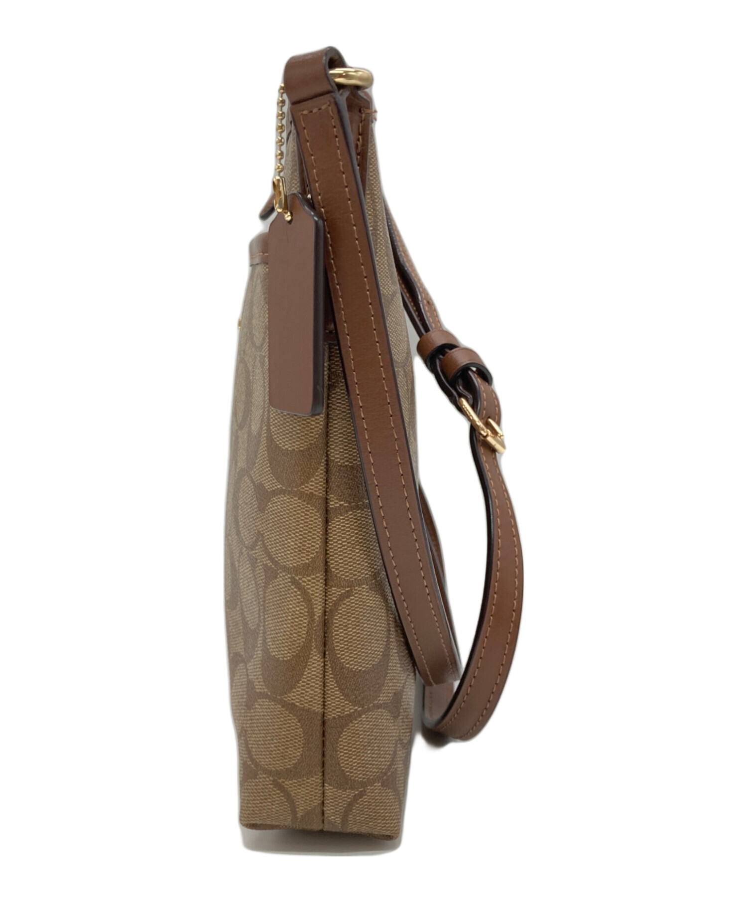 中古・古着通販】COACH (コーチ) シグネチャー ショルダーバッグ 