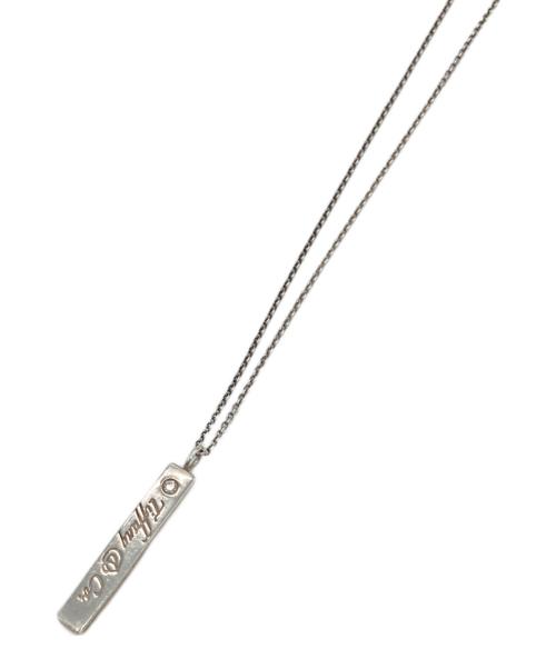 【クリーニング済】Tiffany & Co. ノーツバーネックレス シルバー 中古・古着通販】TIFFANY & Co. (ティファニー) ノーツバーネックレス