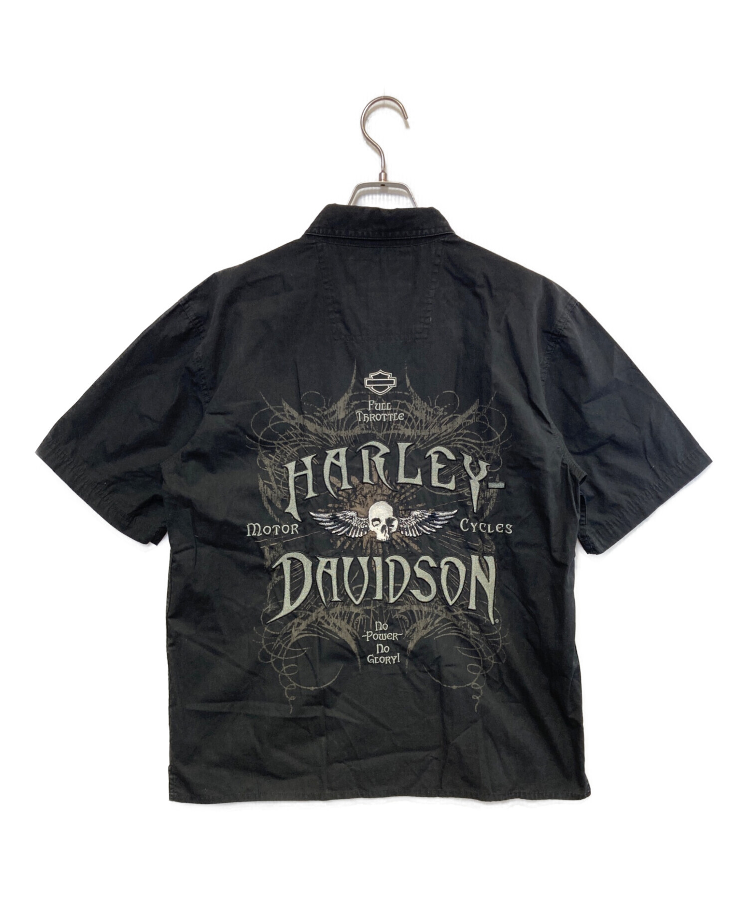 中古・古着通販】HARLEY-DAVIDSON (ハーレーダビッドソン) ロゴスカル