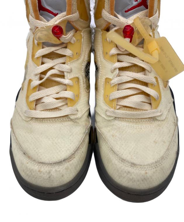 中古・古着通販】NIKE (ナイキ) OFFWHITE (オフホワイト) AIR JORDAN 5 