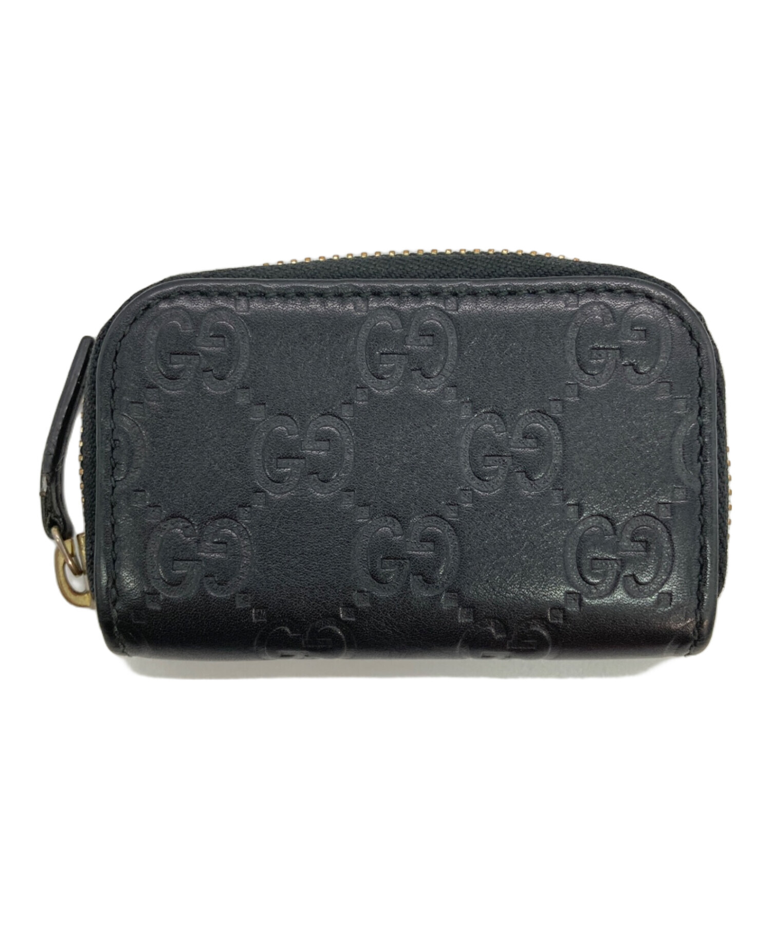中古・古着通販】GUCCI (グッチ) グッチシマレザーコインケース