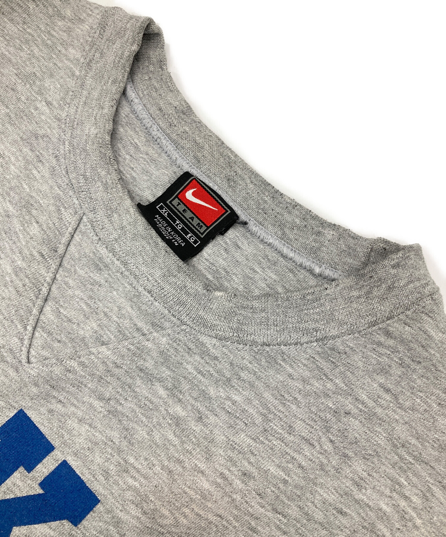 中古・古着通販】NIKE (ナイキ) ［古着］プリントスウェット グレー