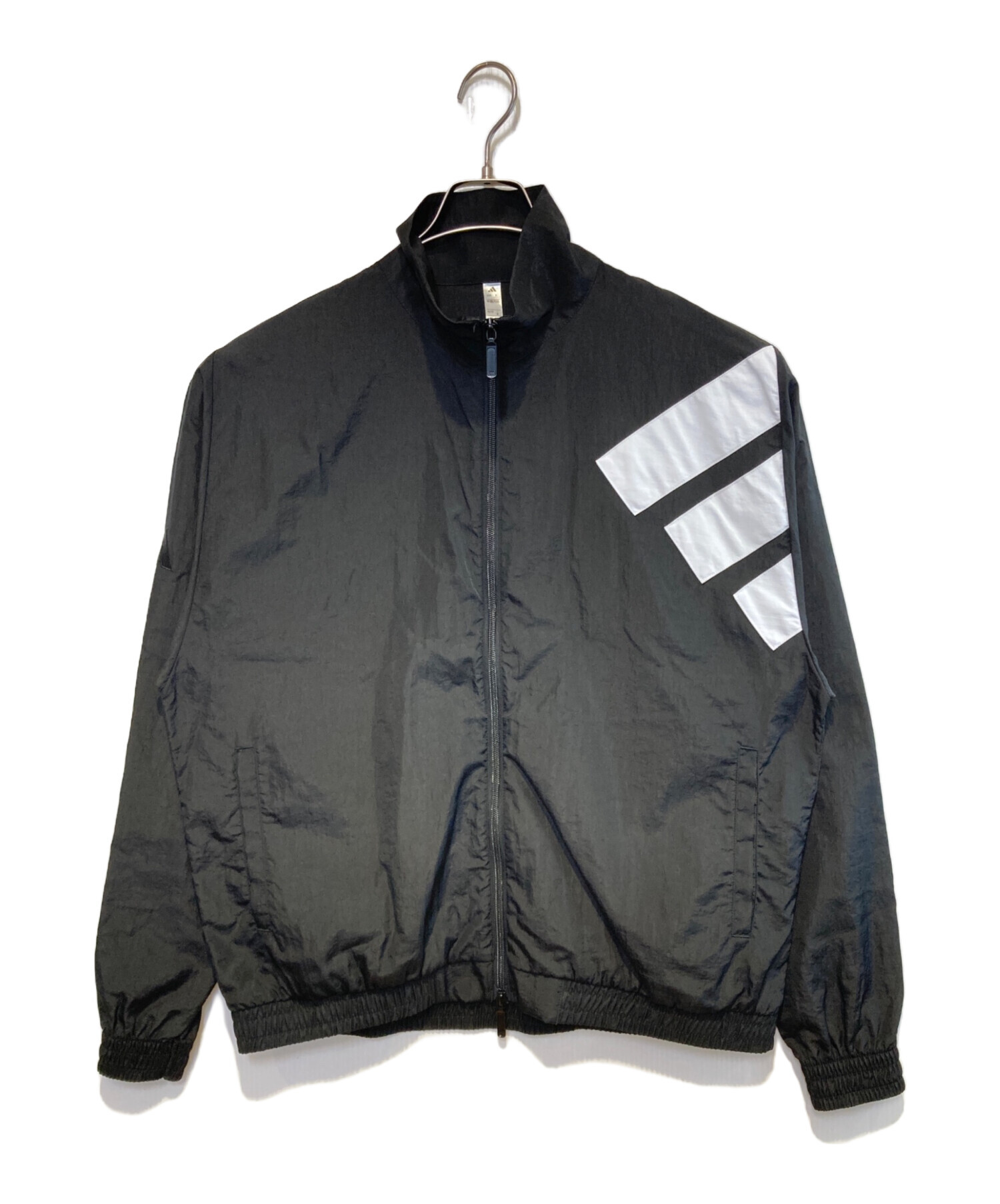 中古・古着通販】adidas (アディダス) ウーブン ジャケット ブラック 
