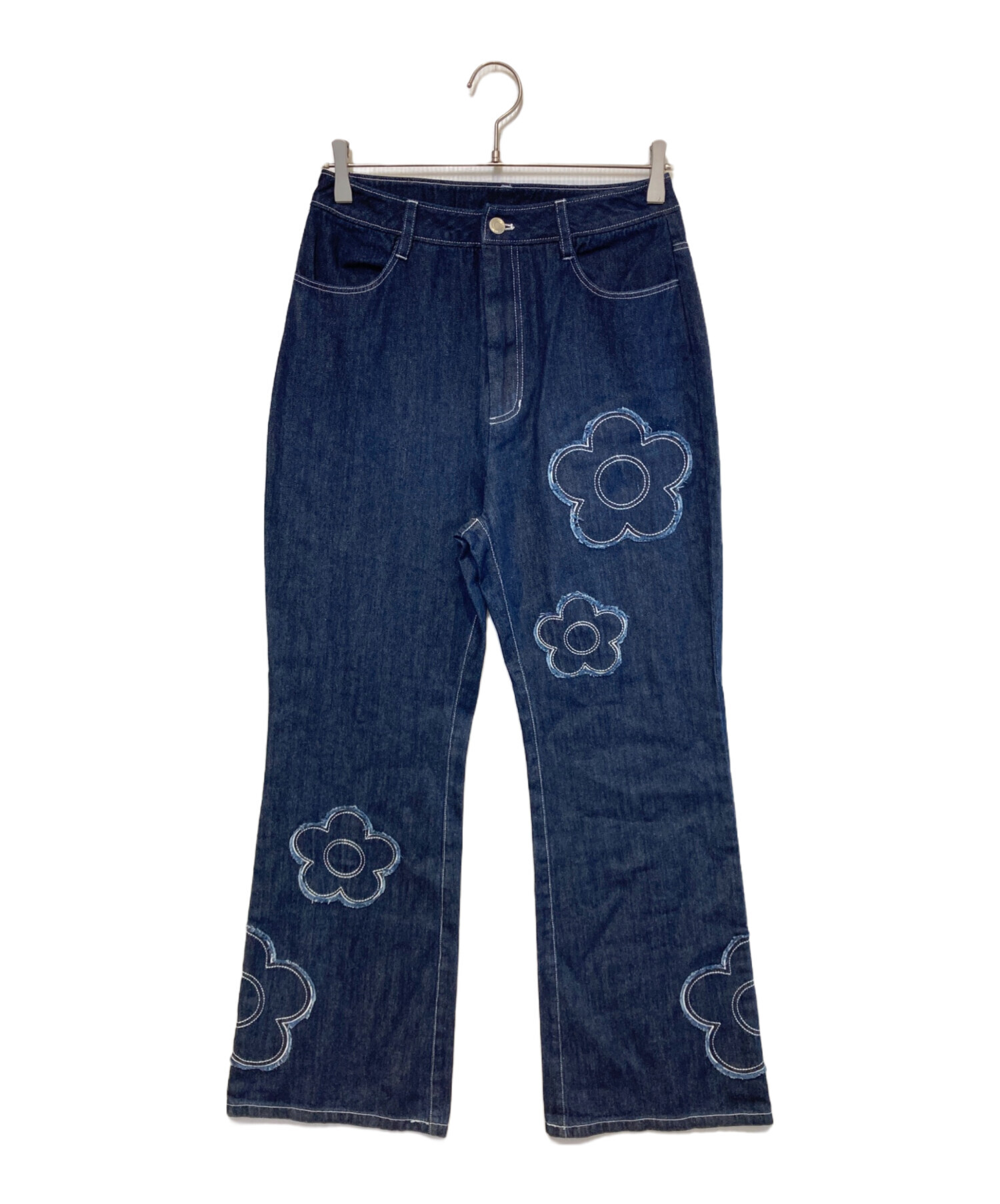 中古・古着通販】MARY QUANT (マリークヮント) デイジーパッチデニム