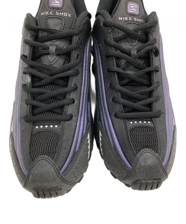 中古・古着通販】NIKE (ナイキ) SHOX R4 JEWEL QS ブラック×パープル