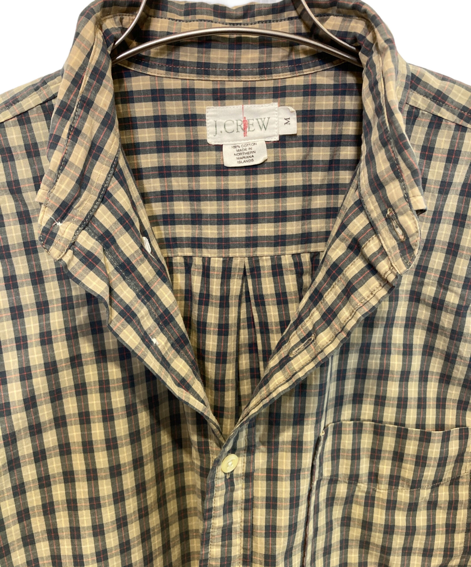 中古・古着通販】J.CREW (ジェイクルー) ボタンダウンチェックシャツ