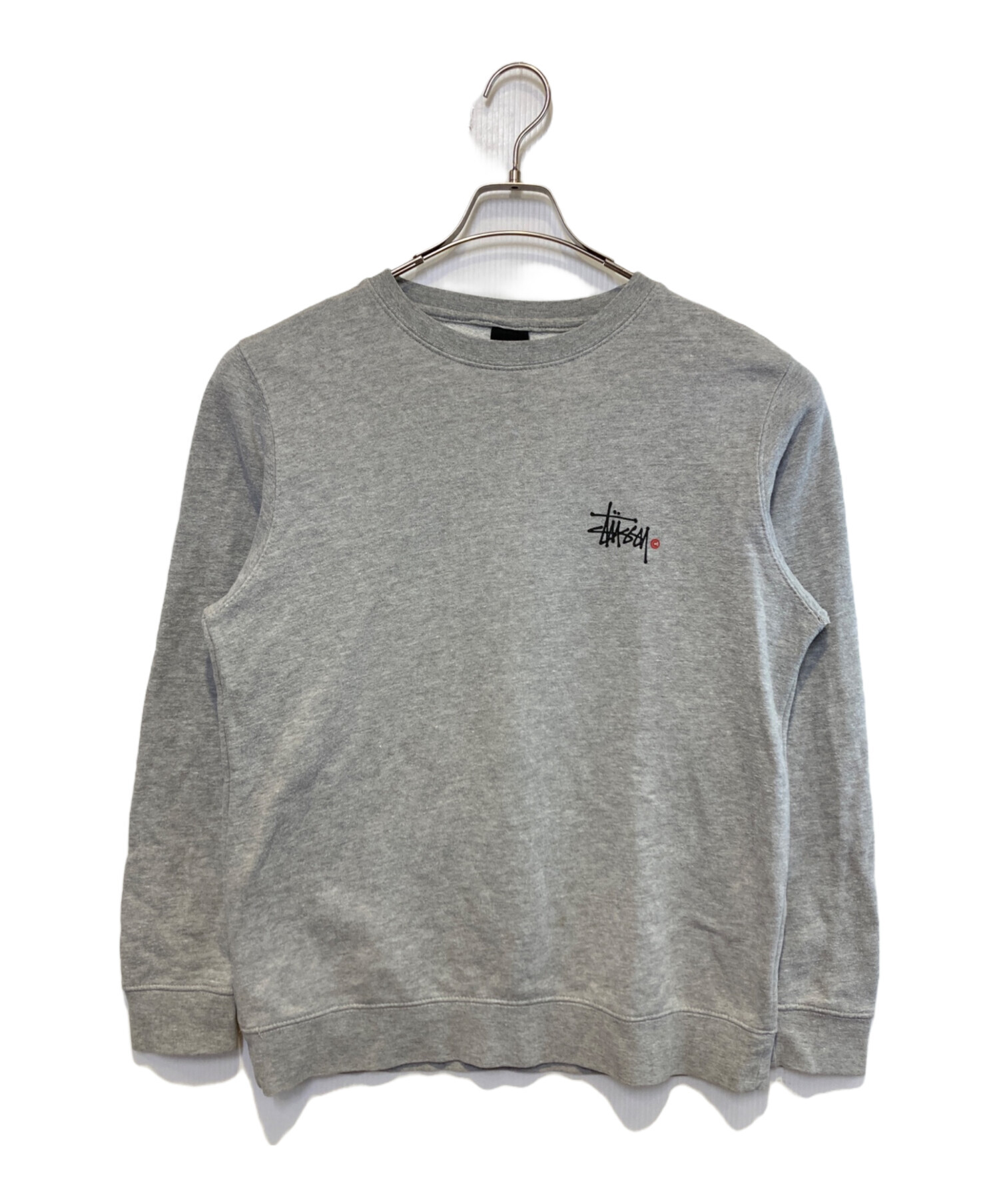 STUSSY ステューシー スウェット S グレー 【古着】【】【送料無料