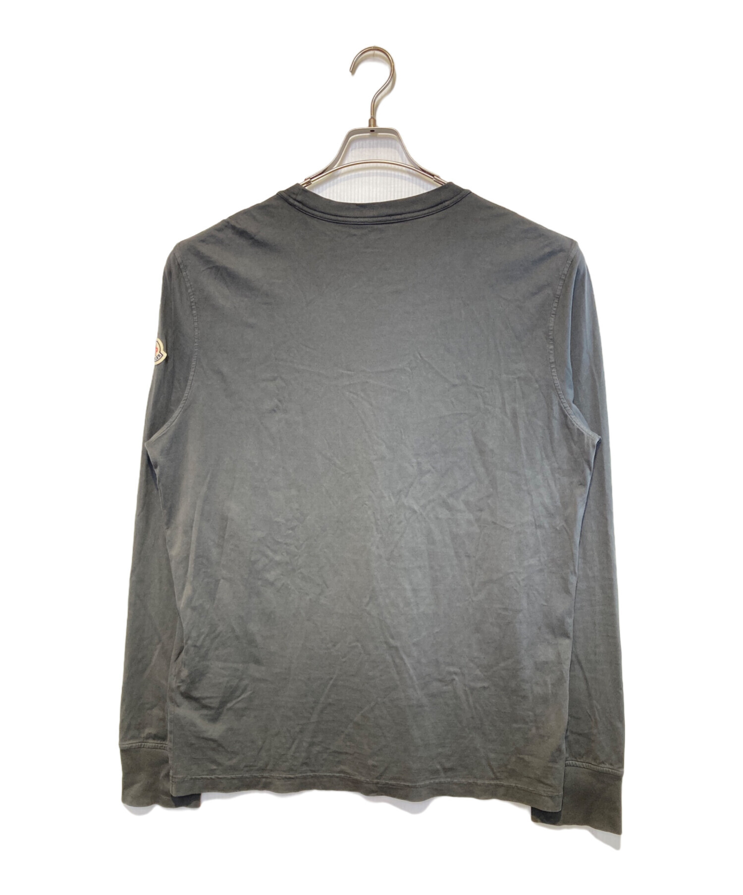 中古・古着通販】MONCLER (モンクレール) Long sleeve T-shirt グレー