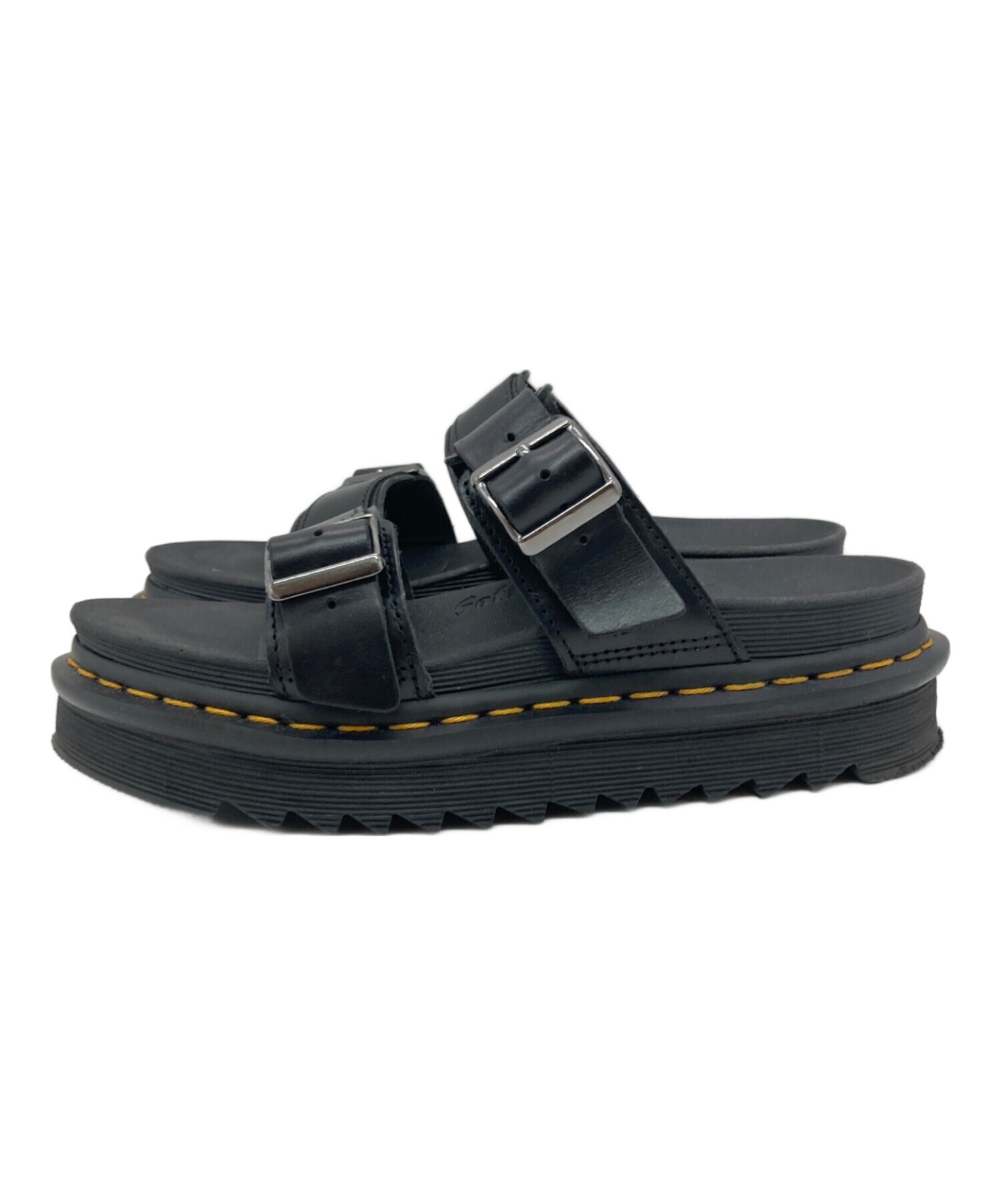 【正規品】ドクターマーチン MYLES black ほぼ未使用品 中古・古着通販】Dr.Martens (ドクターマーチン) MYLES ブラック