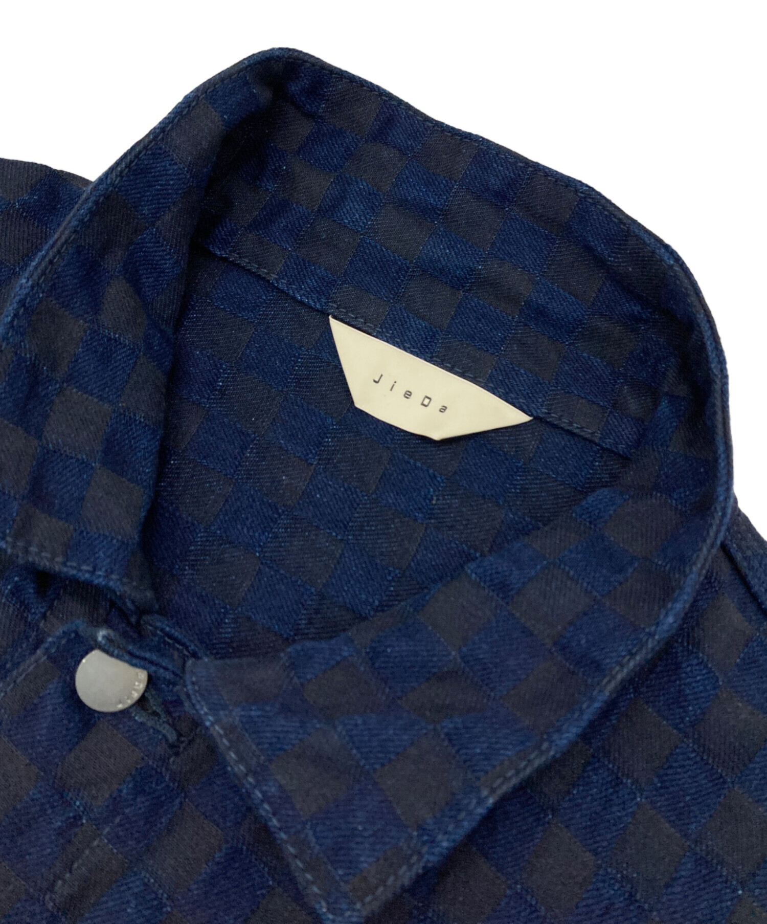 中古・古着通販】jieda (ジエダ) SHORT DENIM JACKET インディゴ