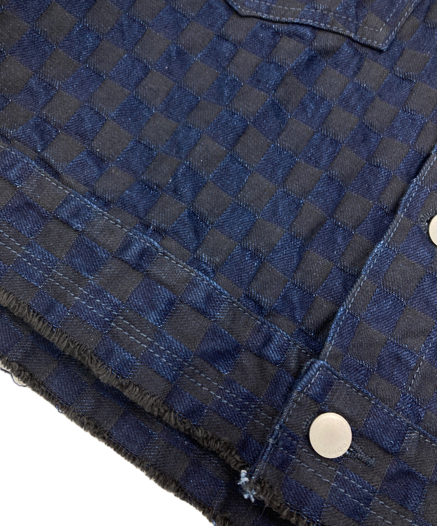 中古・古着通販】jieda (ジエダ) SHORT DENIM JACKET インディゴ
