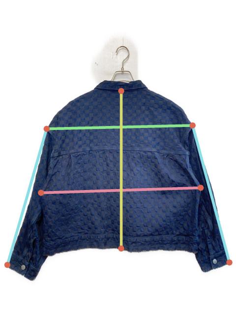 中古・古着通販】jieda (ジエダ) SHORT DENIM JACKET インディゴ