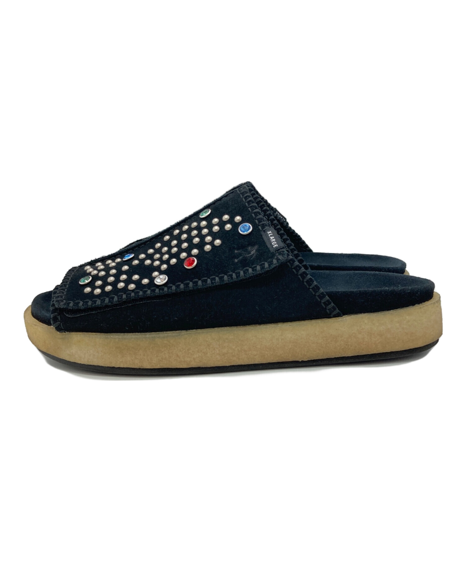 クラークス×エクストララージ オリジナルズ オーバーリー スライド サンダル 中古・古着通販】CLARKS ORIGINALS (クラークス オリジナルズ) X-LARGE