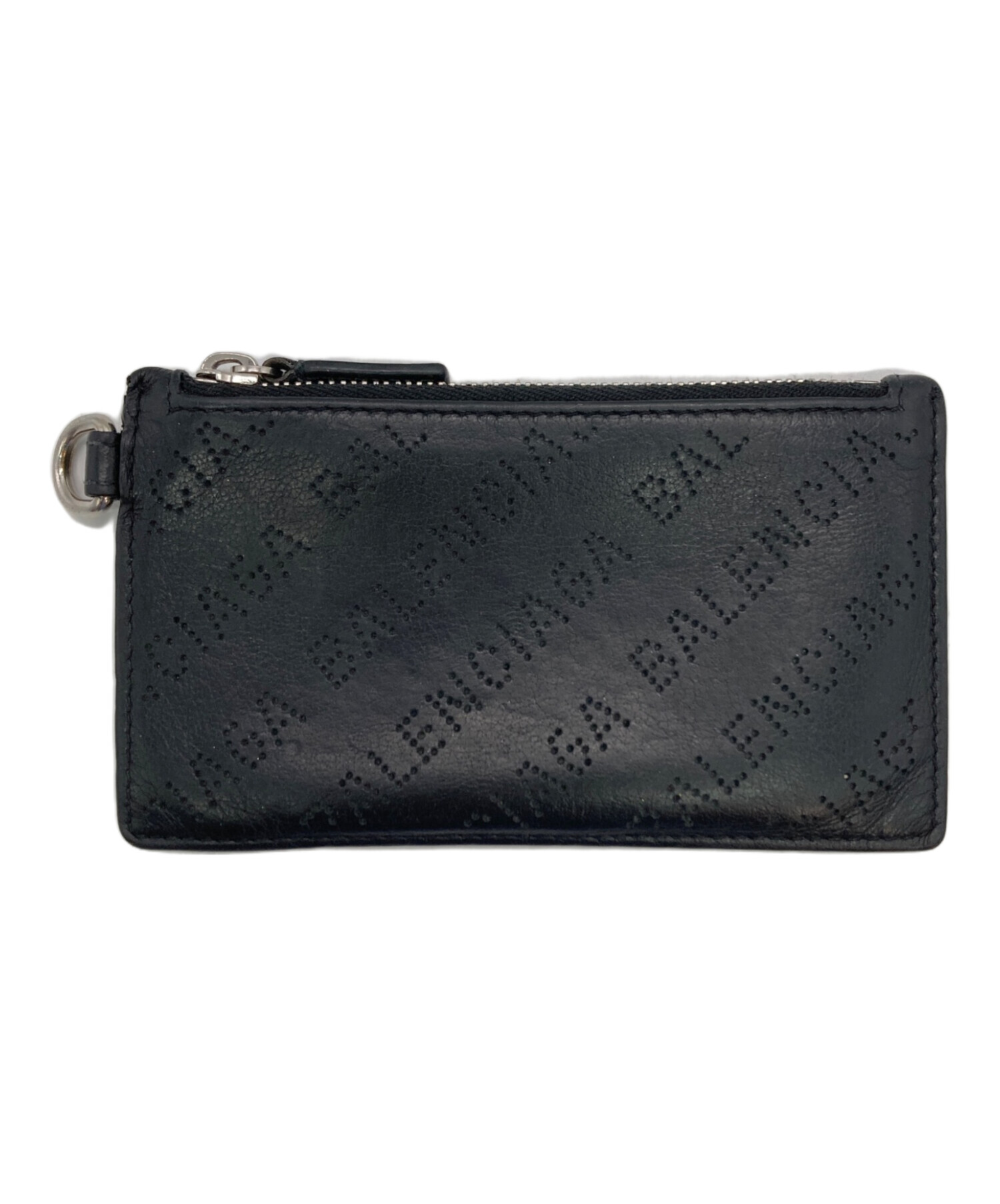 中古・古着通販】BALENCIAGA (バレンシアガ) パンチングロゴレザー